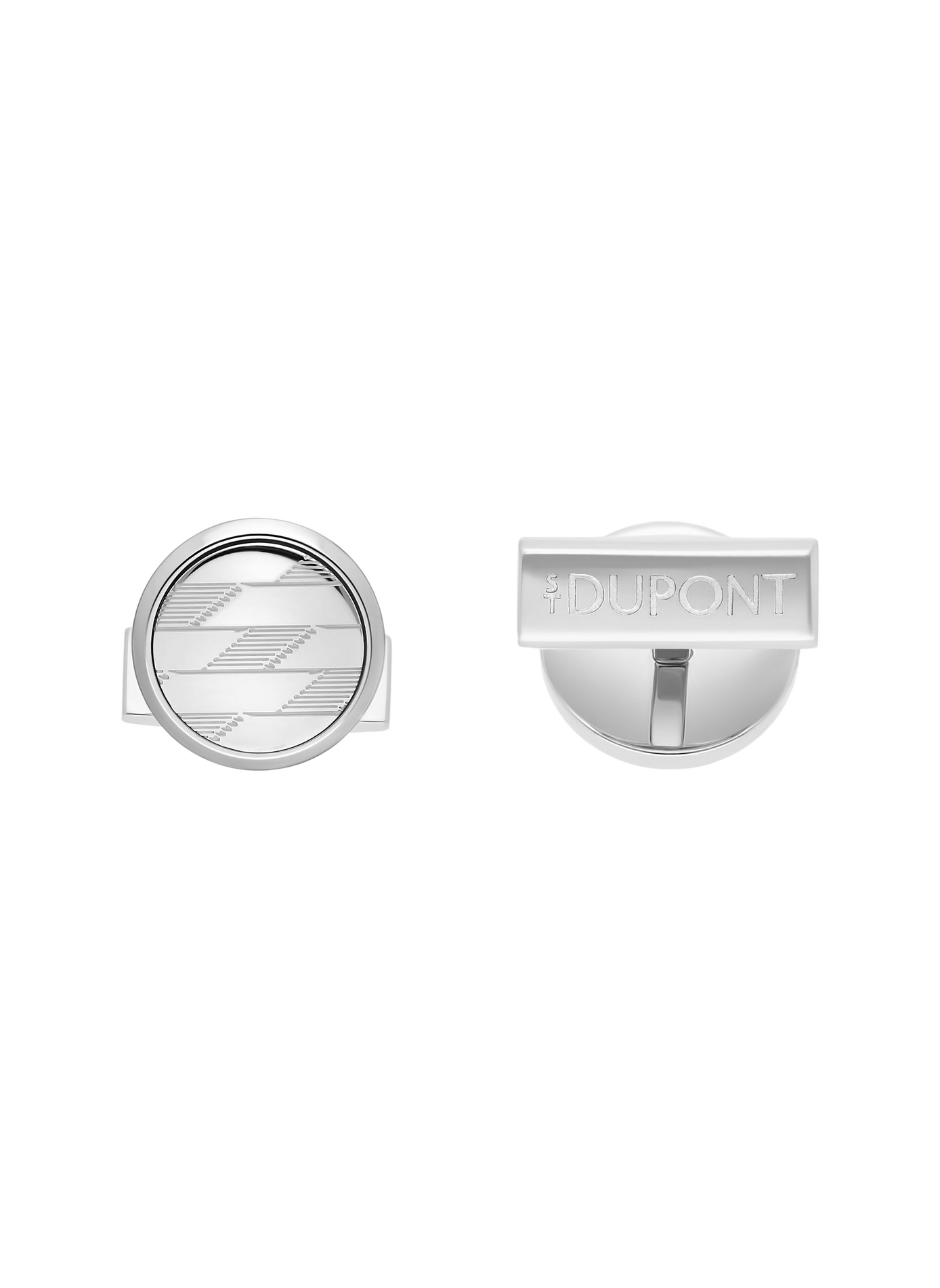 Monogram 1872 cufflinks S.T. DUPONT Silver