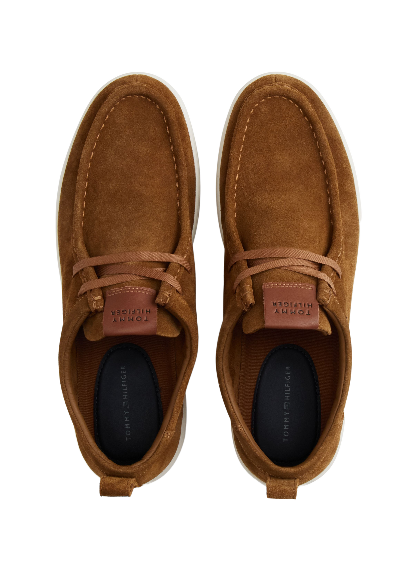 Leder-Mokassins TOMMY HILFIGER Braun