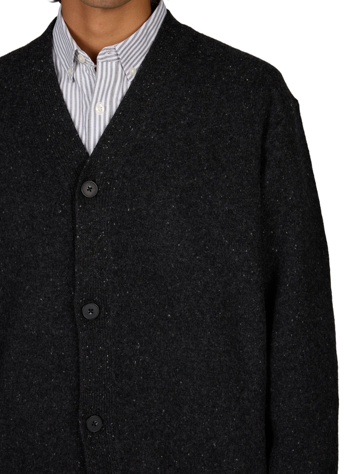 Merinowolle-Cardigan Anrrolf ANNARR Grau