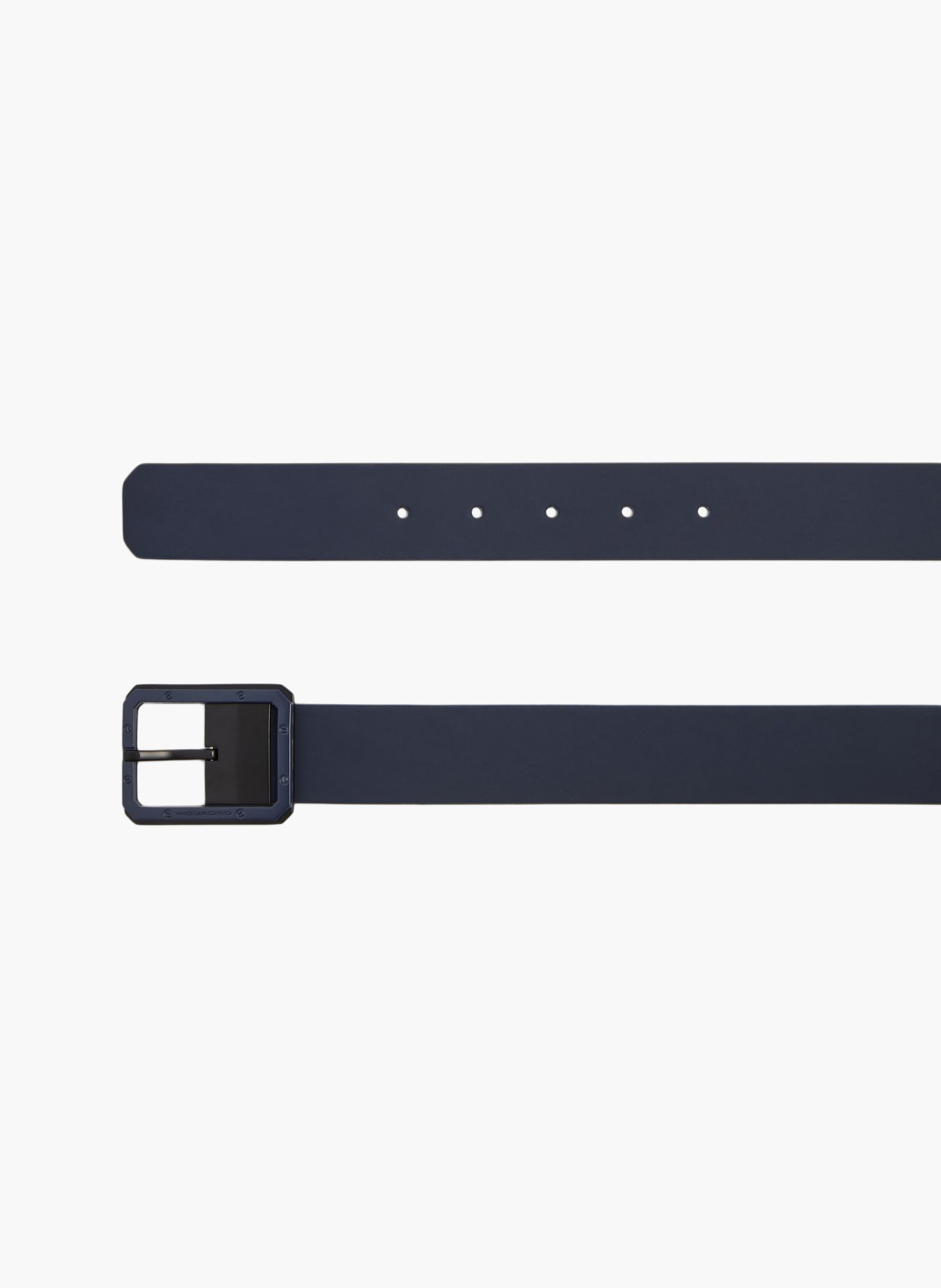 Ceinture homme avec boucle-ardillon PIQUADRO Bleu