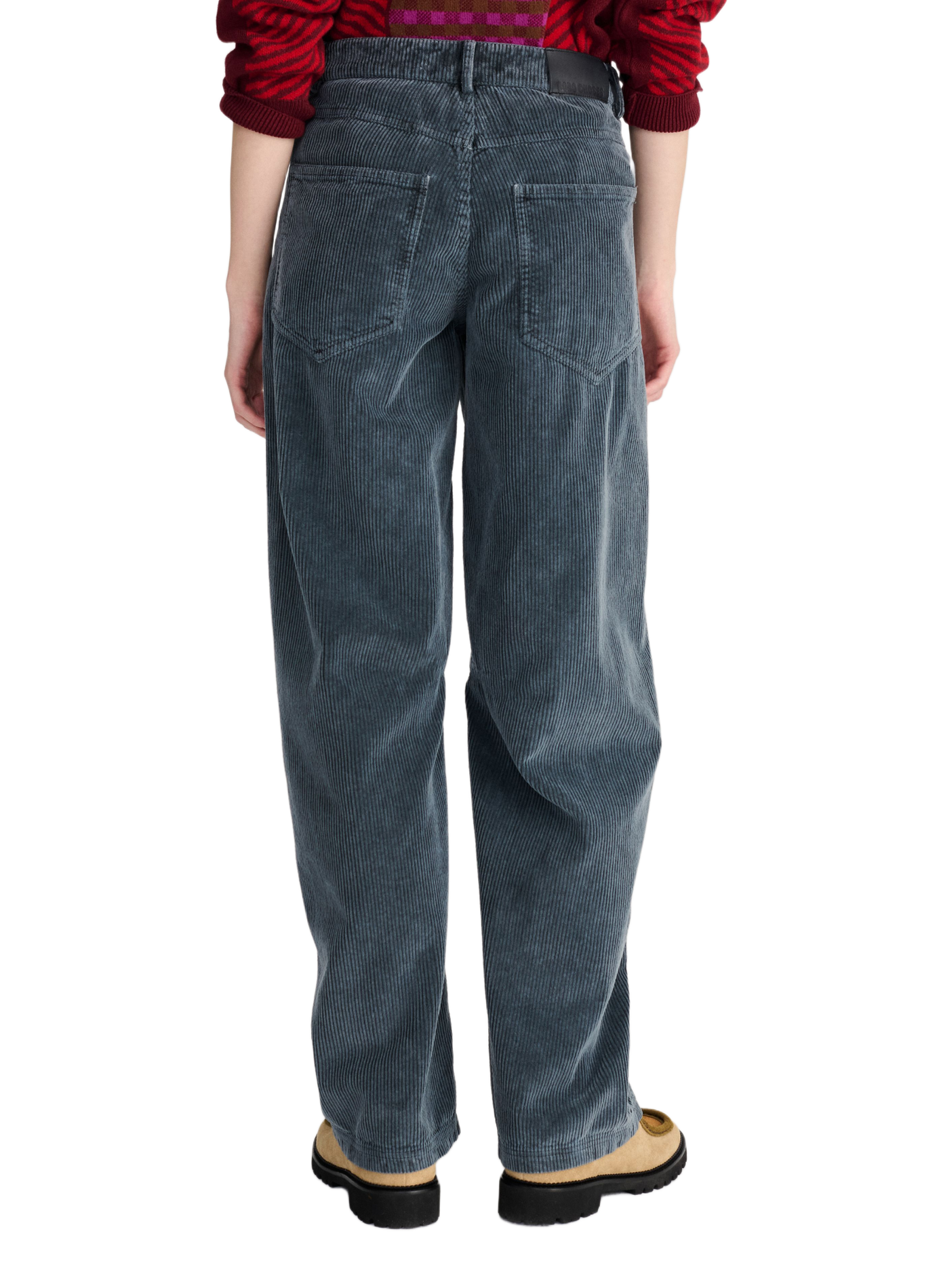 Pantalon droit en velours côtelé BOBO CHOSES Grey