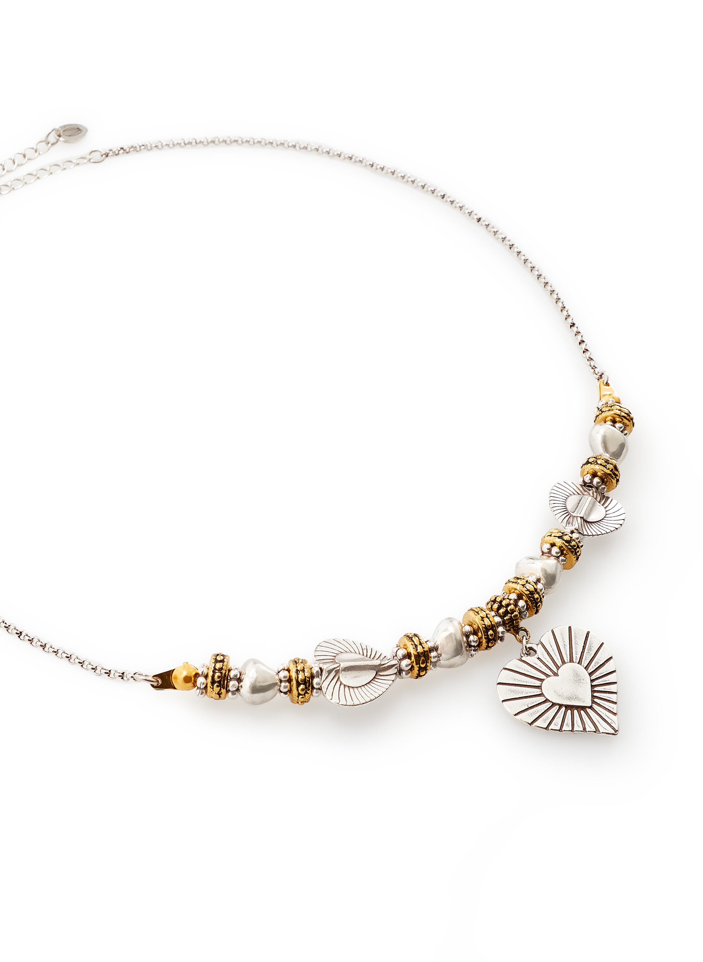 Collier médaillon L'essence du coeur