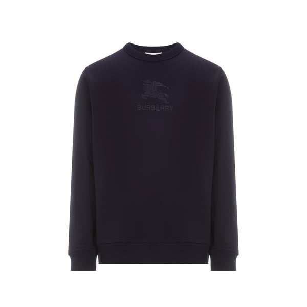 Sweat avec logo et dessin brodé