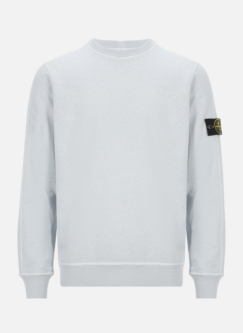 Sweatshirt en coton  BlancSTONE ISLAND 