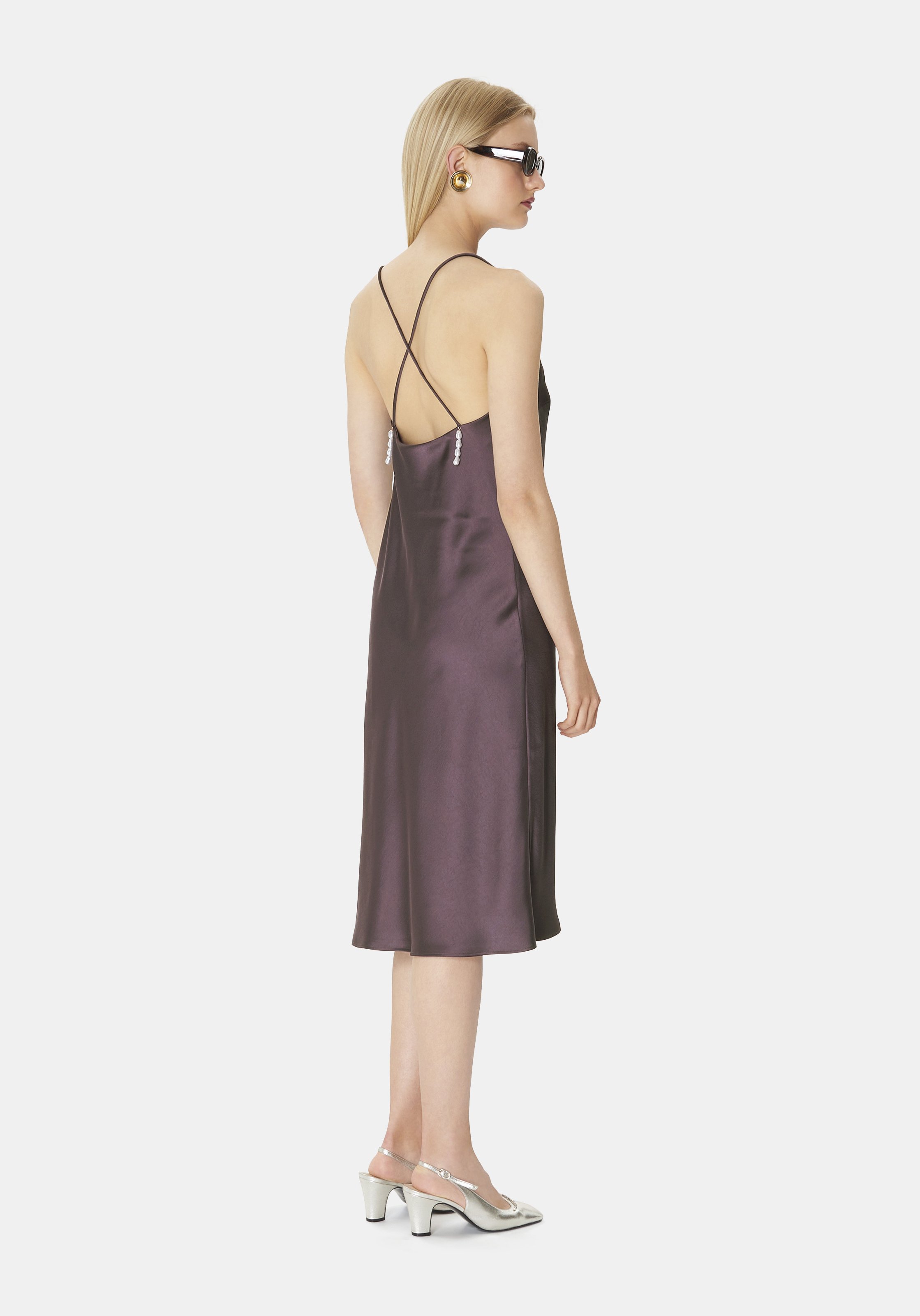 Robe reane TARA JARMON Marron