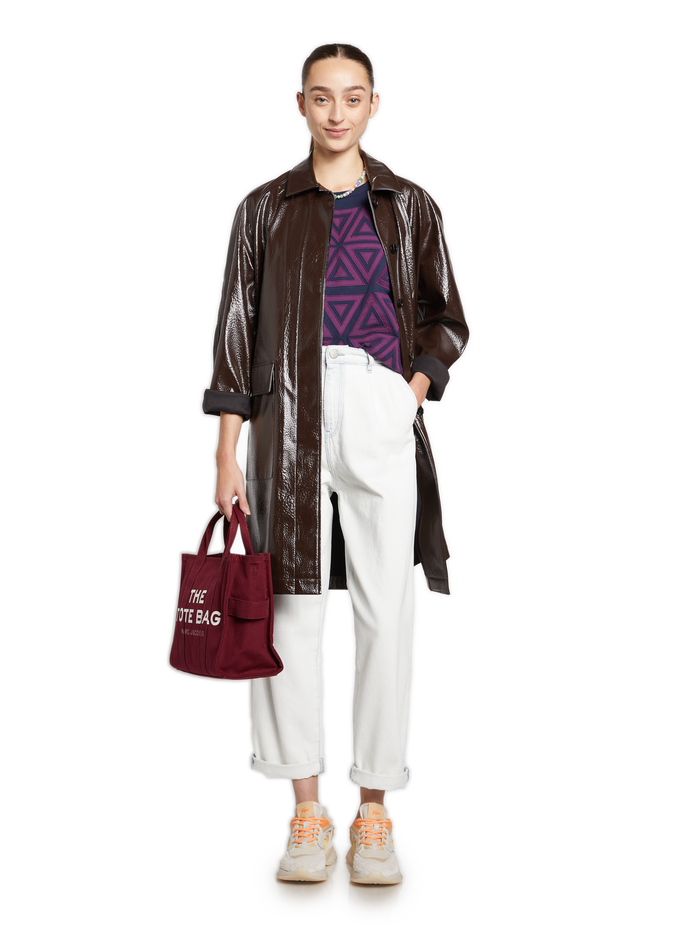 Sac cabas The Canvas Medium Tote Bag MARC JACOBS Rouge