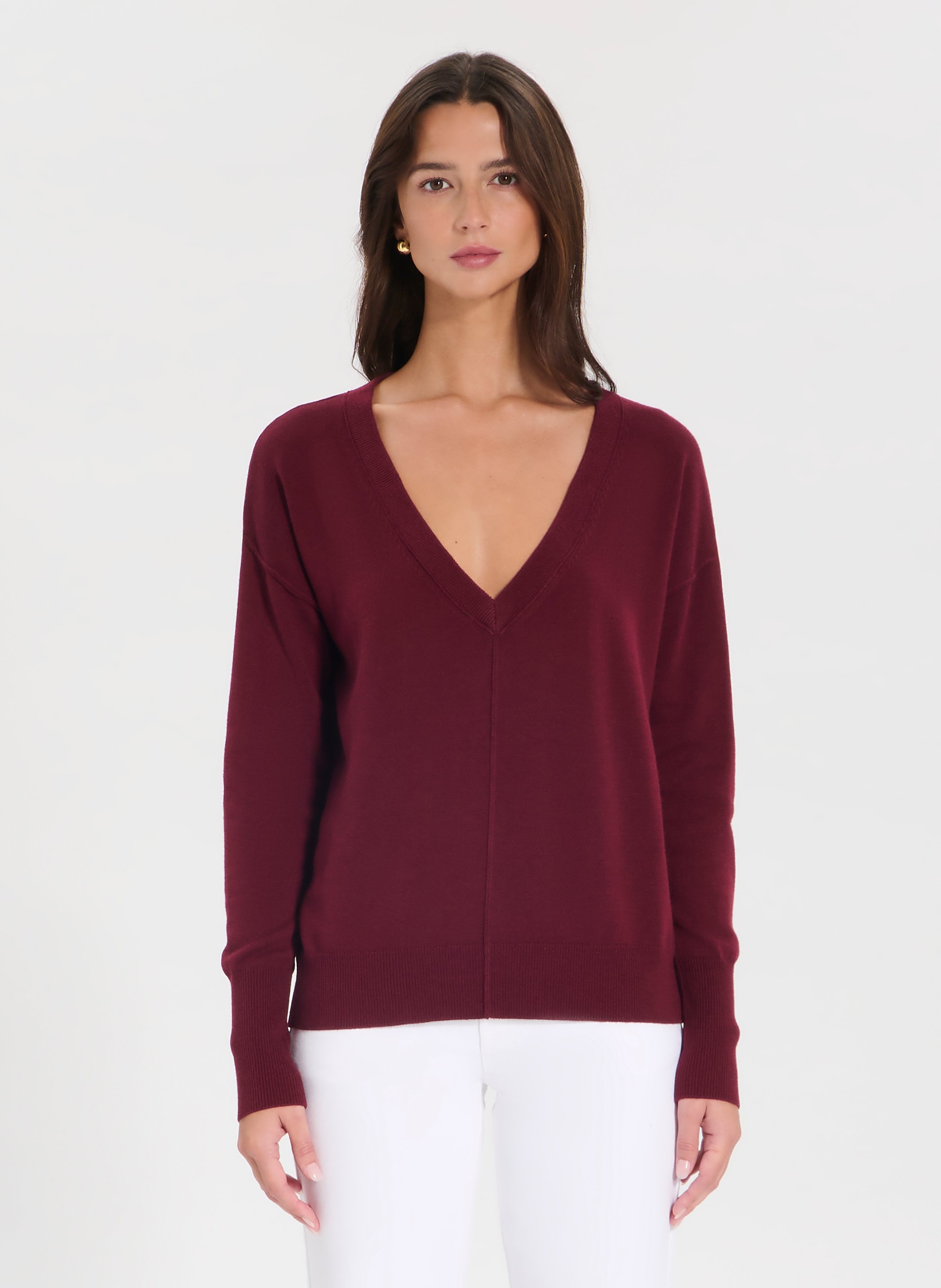 ZAPA Pull droit pucci Rouge