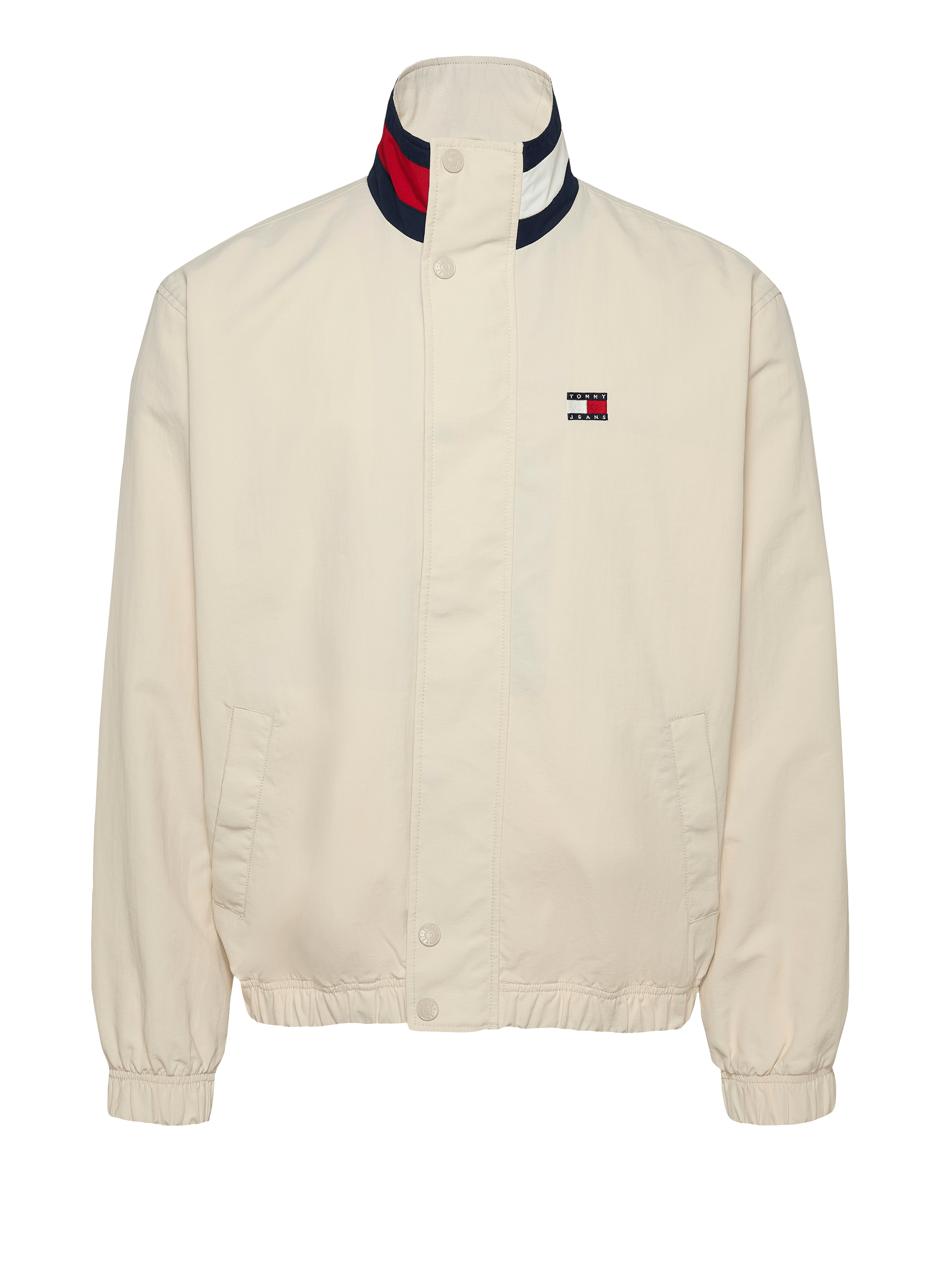 Veste à col colour-block emblématique TOMMY HILFIGER Beige