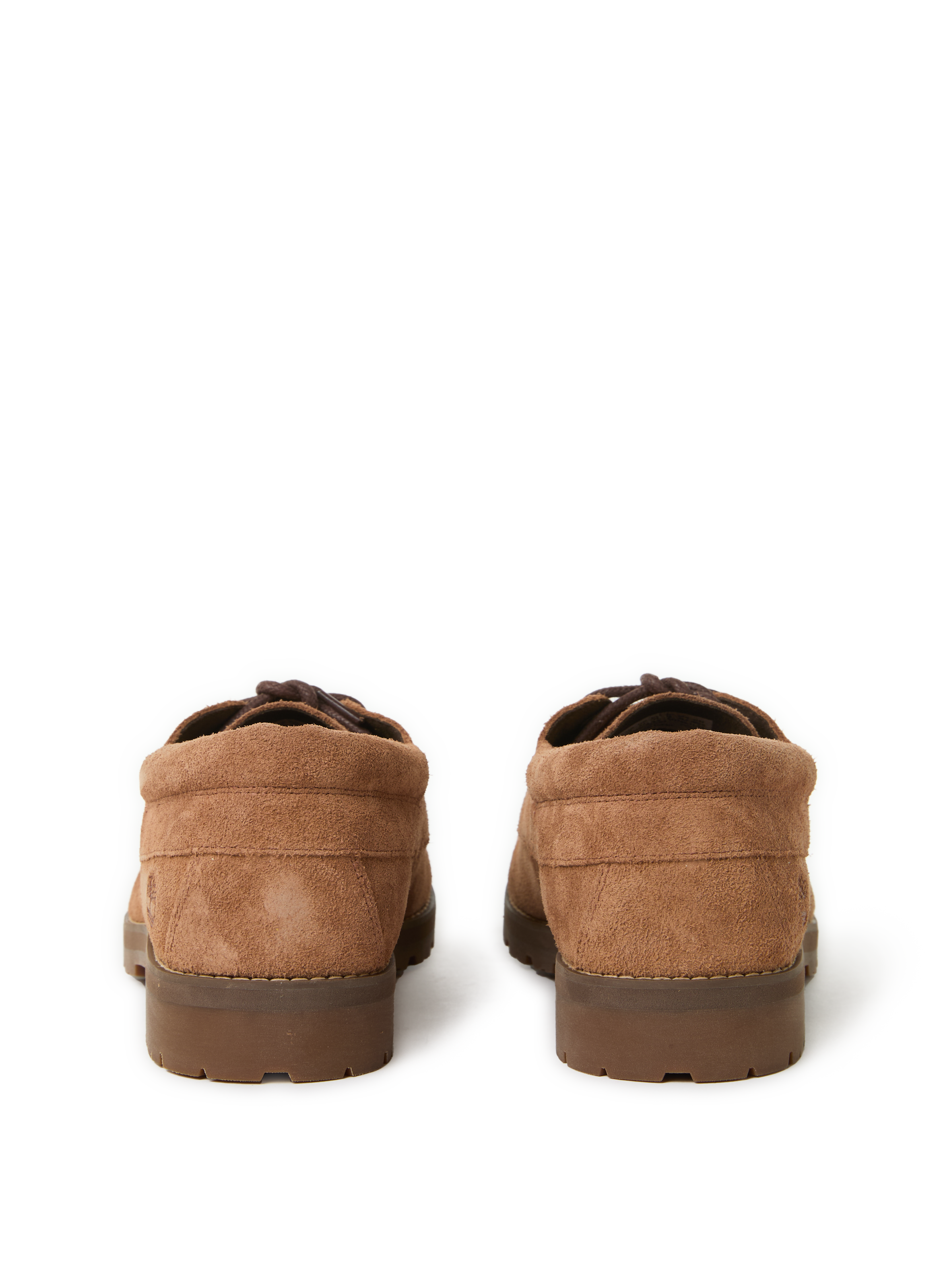 Britton Square suede leather derbies TIMBERLAND Brown