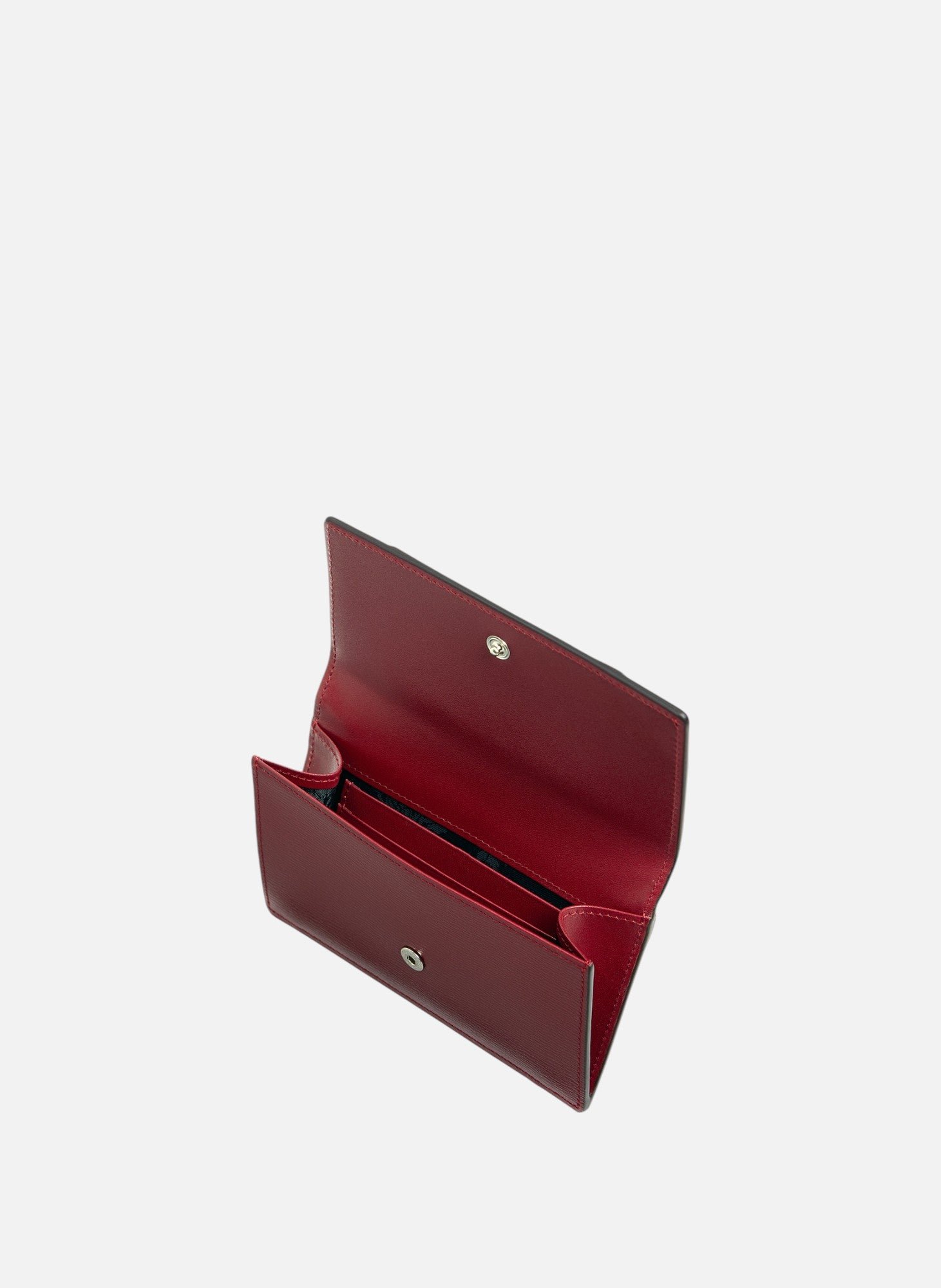 Porte cartes à rabat naya en cuir liégé LE TANNEUR Rouge