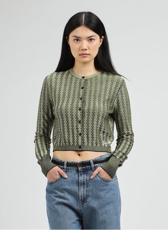 Le Cardigan Marino Multicolore by JACQUEMUS JACQUEMUS Le Cardigan Marino Multicolore