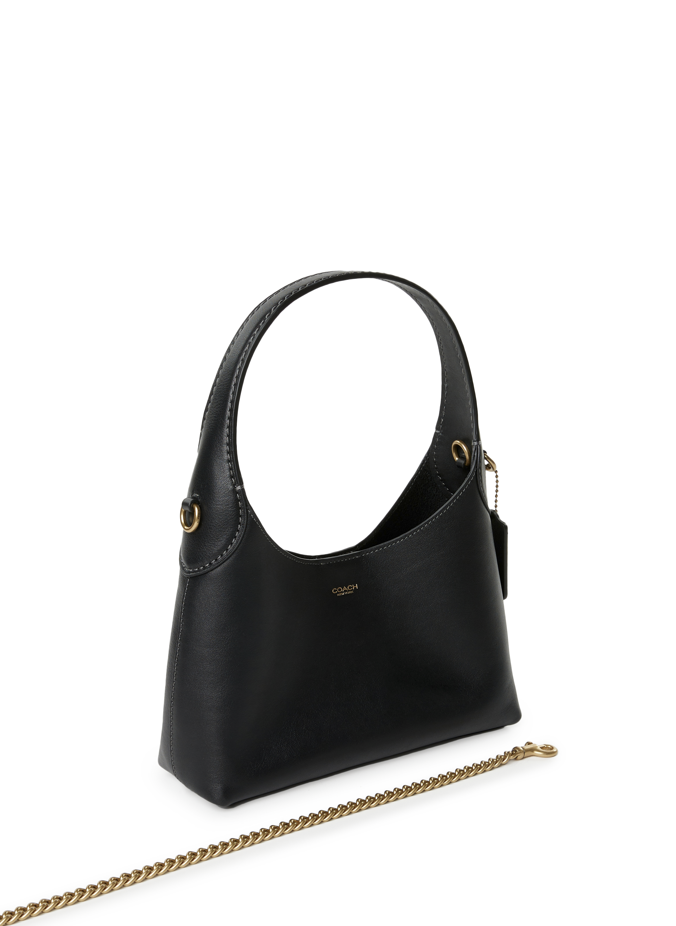 Sac à main Brooklyn 23 en cuir  COACH Noir