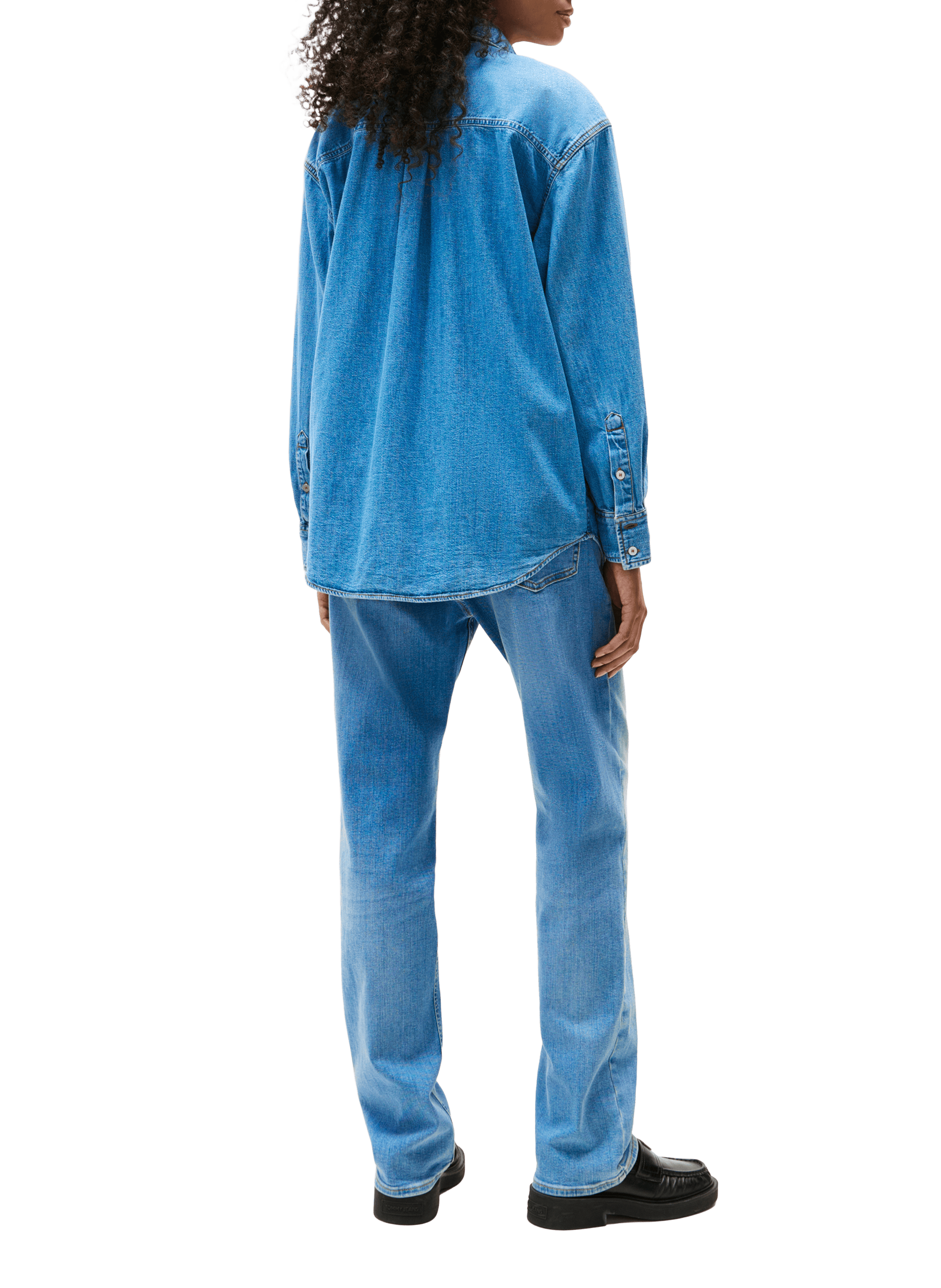 Casual denim shirt TOMMY HILFIGER Blue