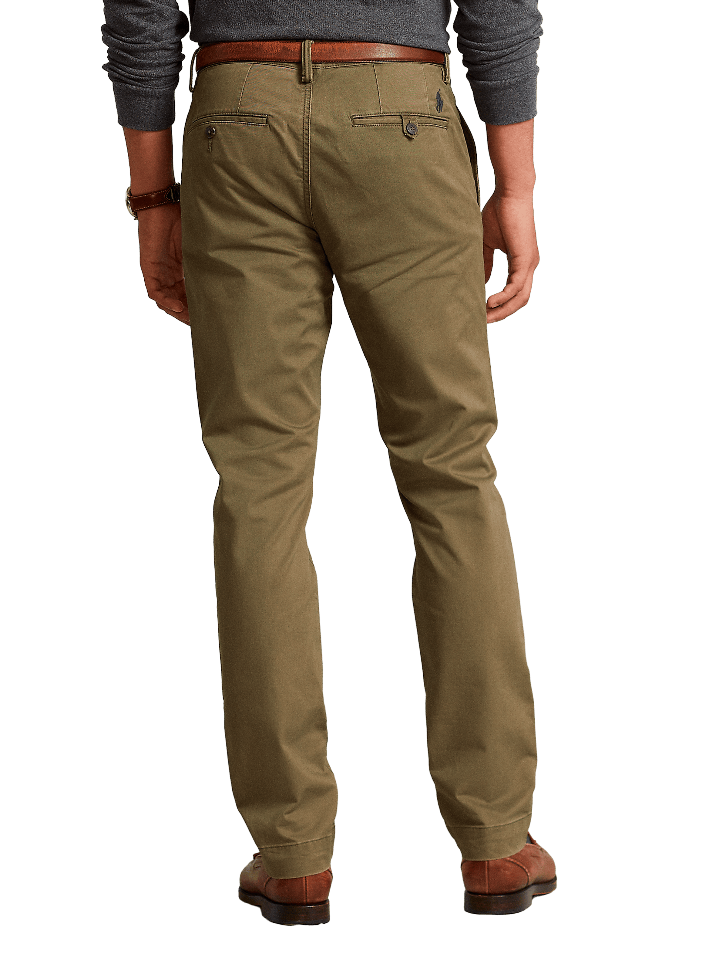 Bedford slim-fit cotton trousers POLO RALPH LAUREN Khaki