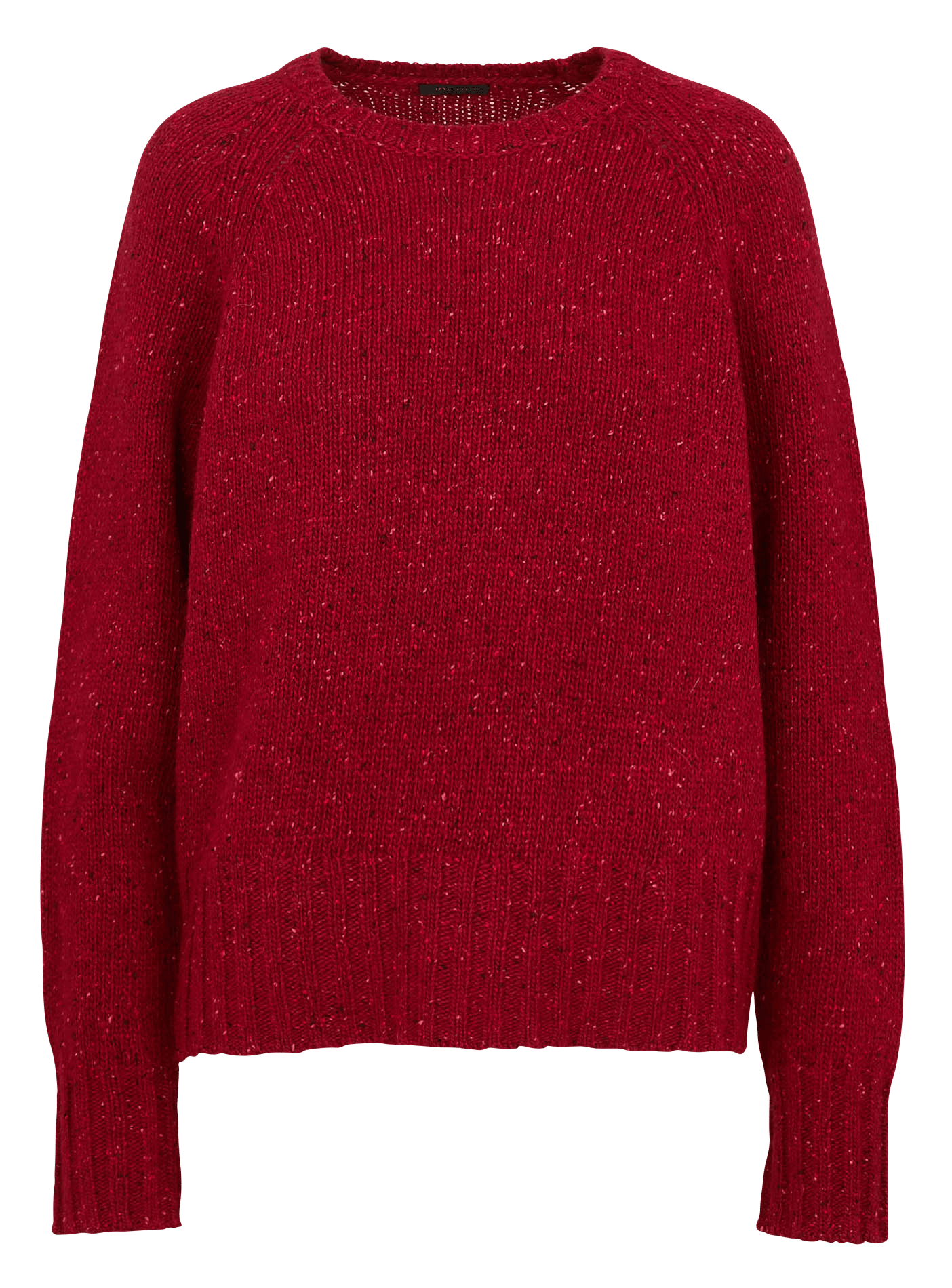 Pull oversize en laine mélangée IKKS Rouge