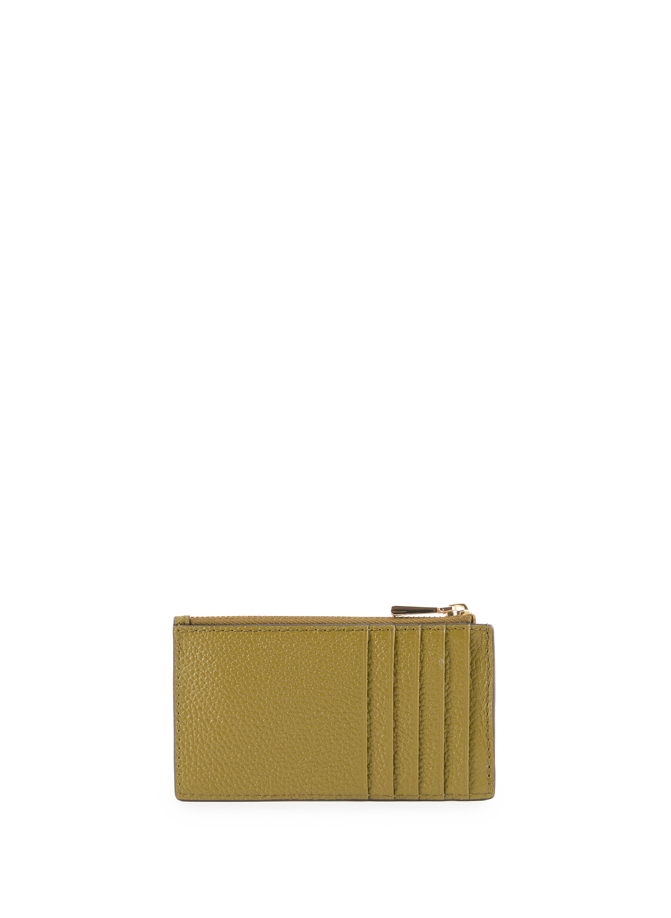  Leather card holder MICHAEL KORS Green