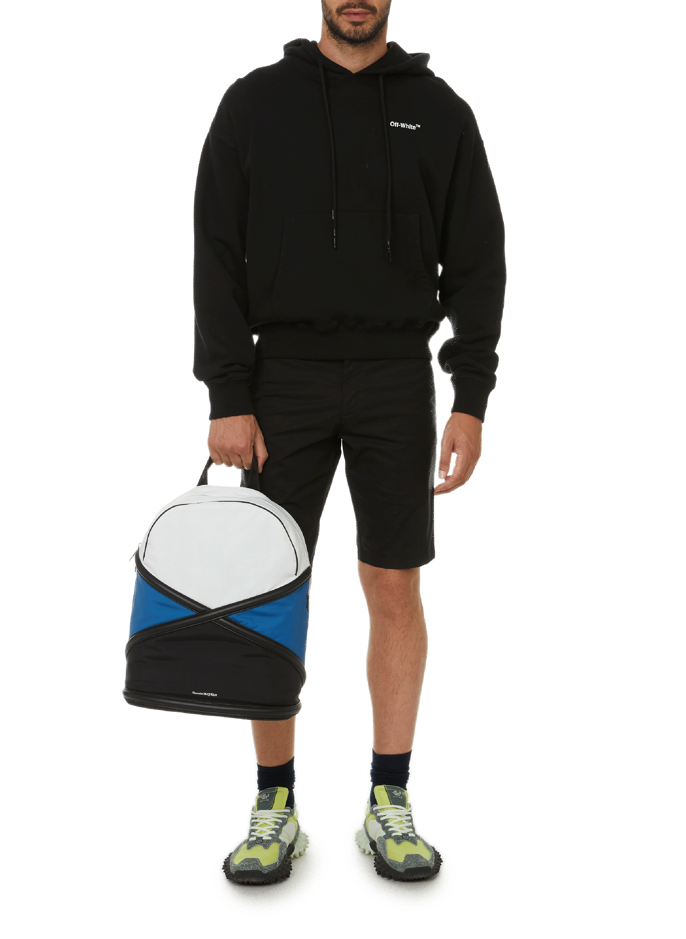 Sac à dos en nylon ALEXANDER MCQUEEN Bleu