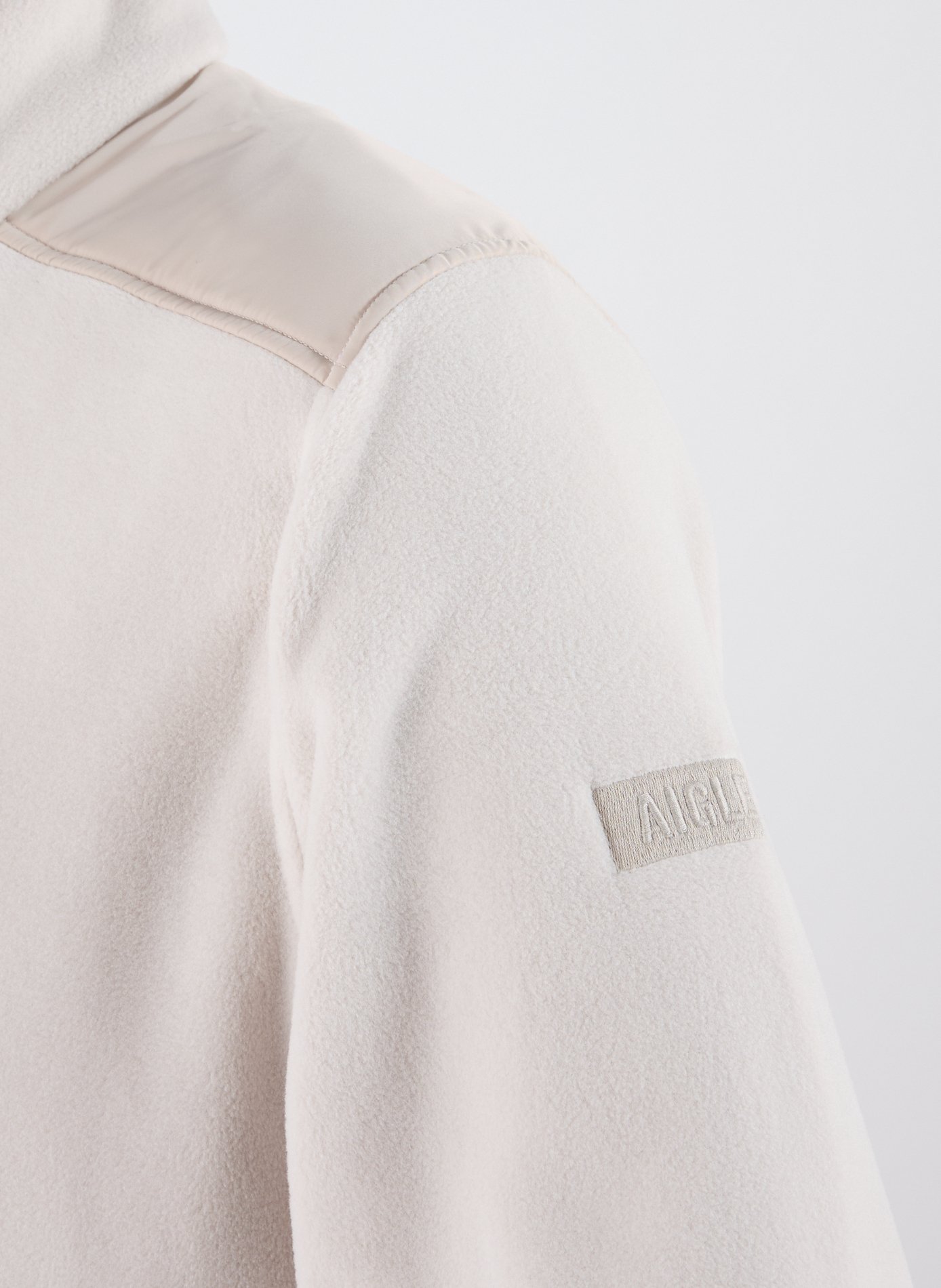 Fleece jacket AIGLE Beige