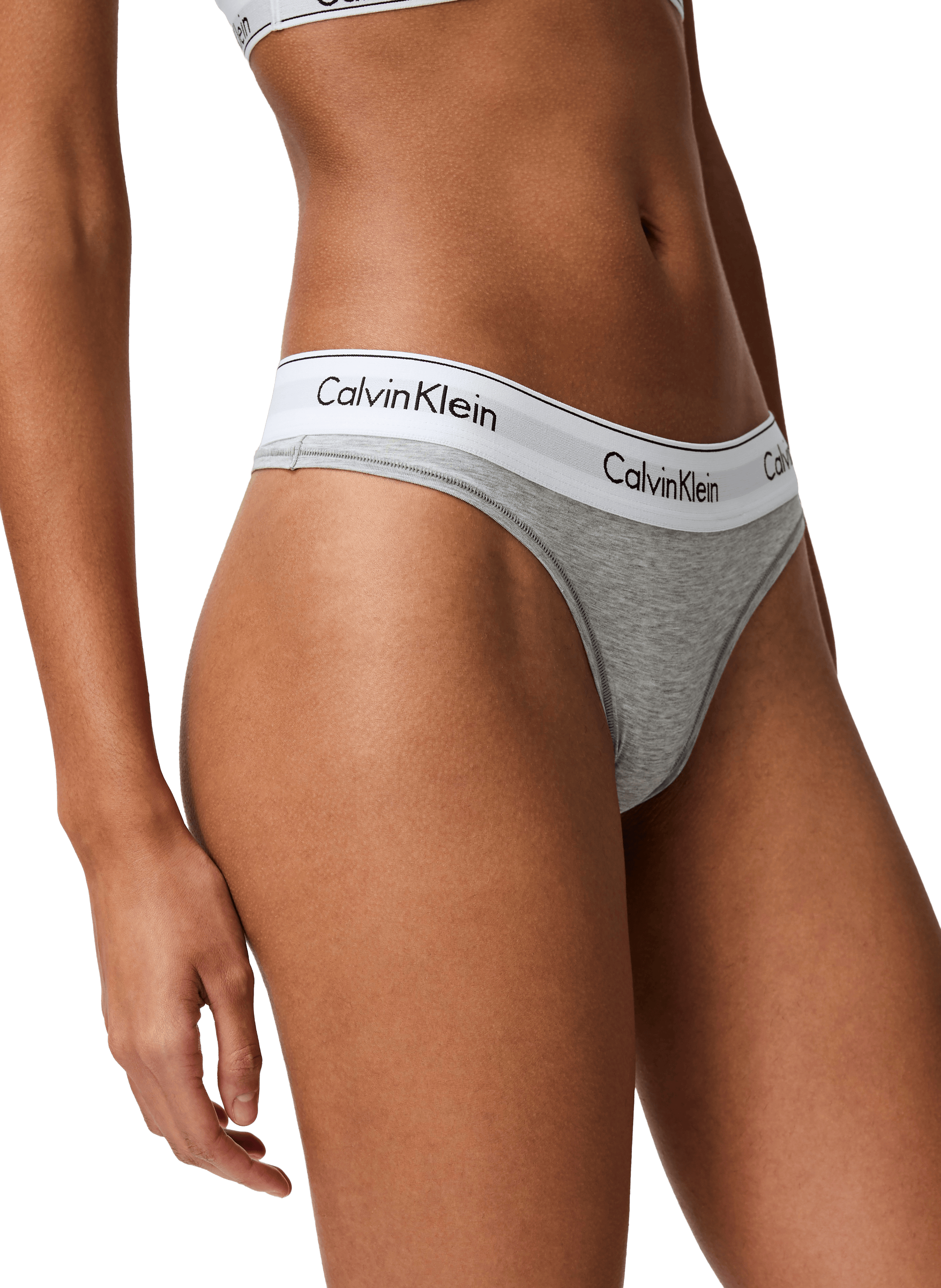 String en coton extensible Gris