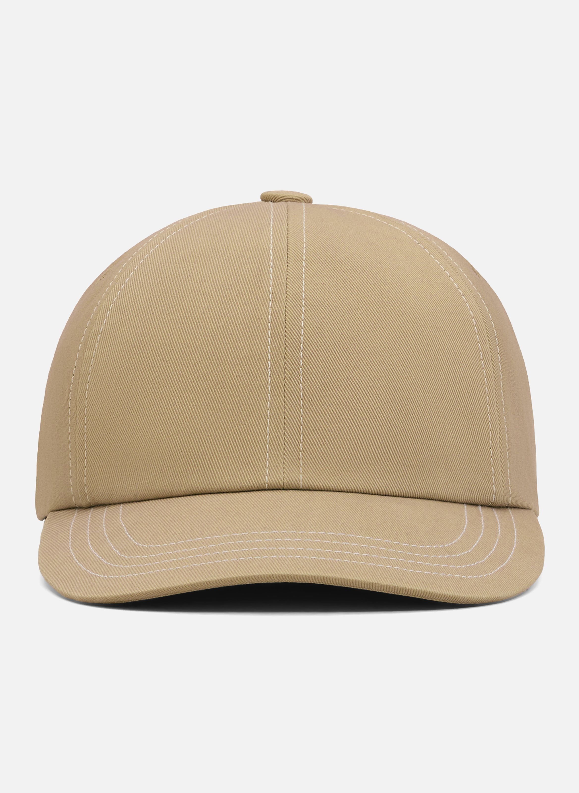 Casquette ami de coeur arrière unisexe en coton AMI PARIS Beige
