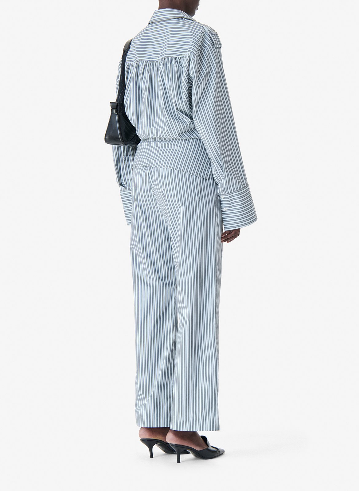 Chemise cintrée à rayures lace IRO Bleu