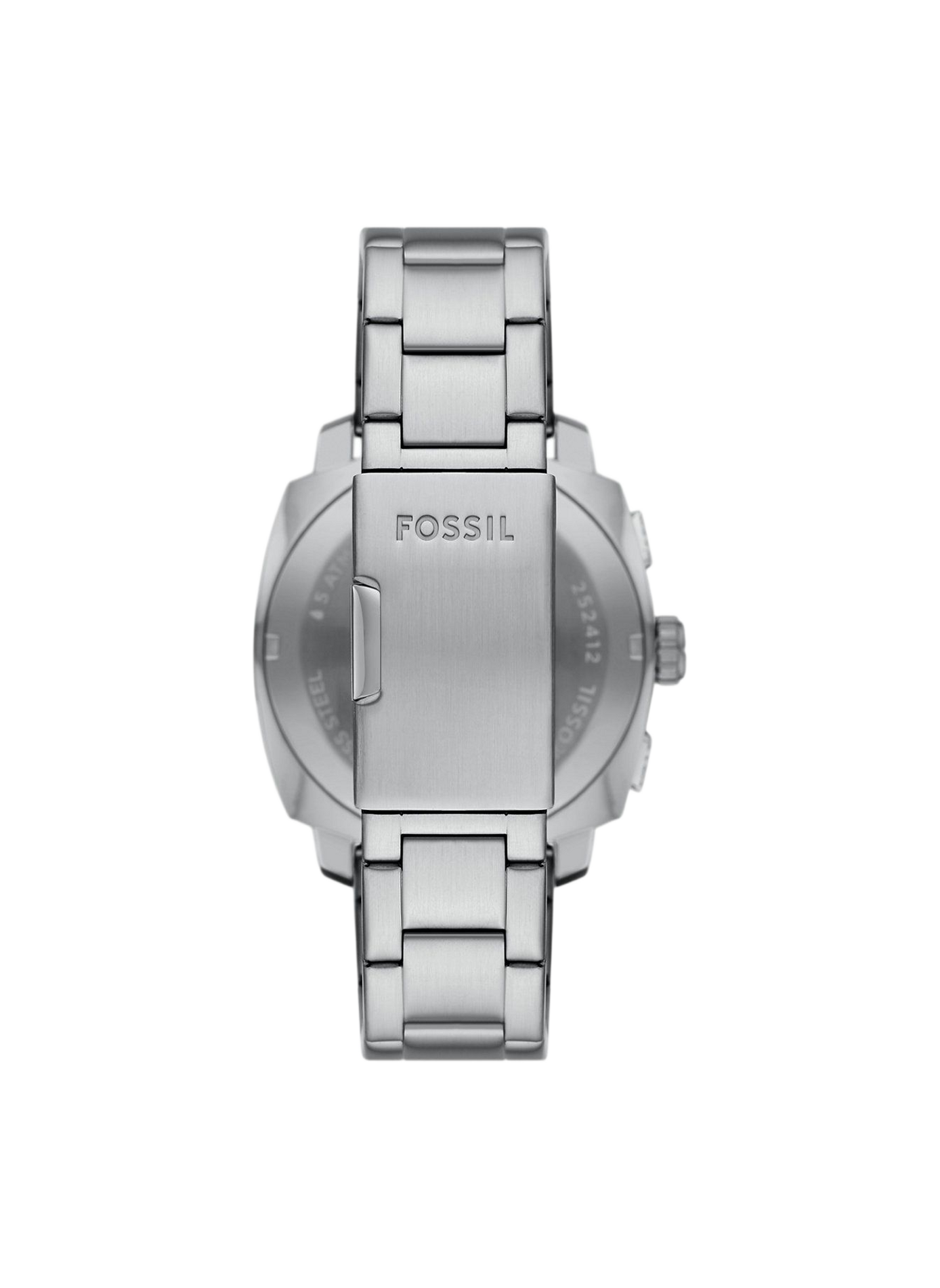 Montre Machine en acier FOSSIL Noir