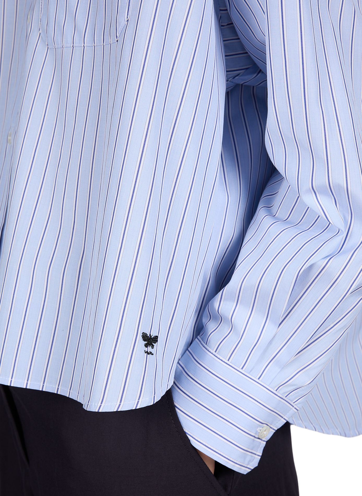 Chemise large en coton MAX MARA WEEK END Bleu