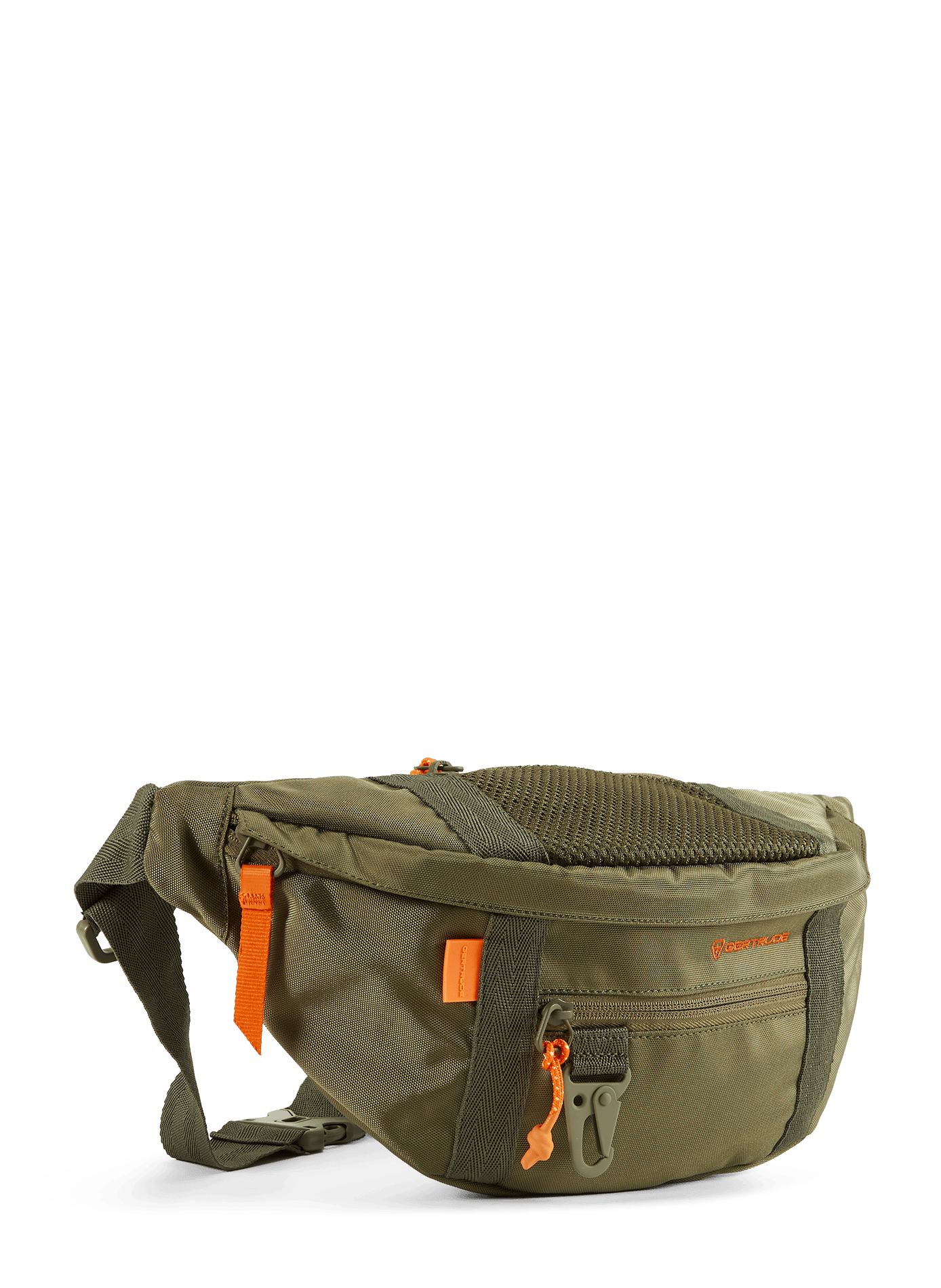 Fascia da vita Pitou unita con zip GERTRUDE ET GASTON Kaki