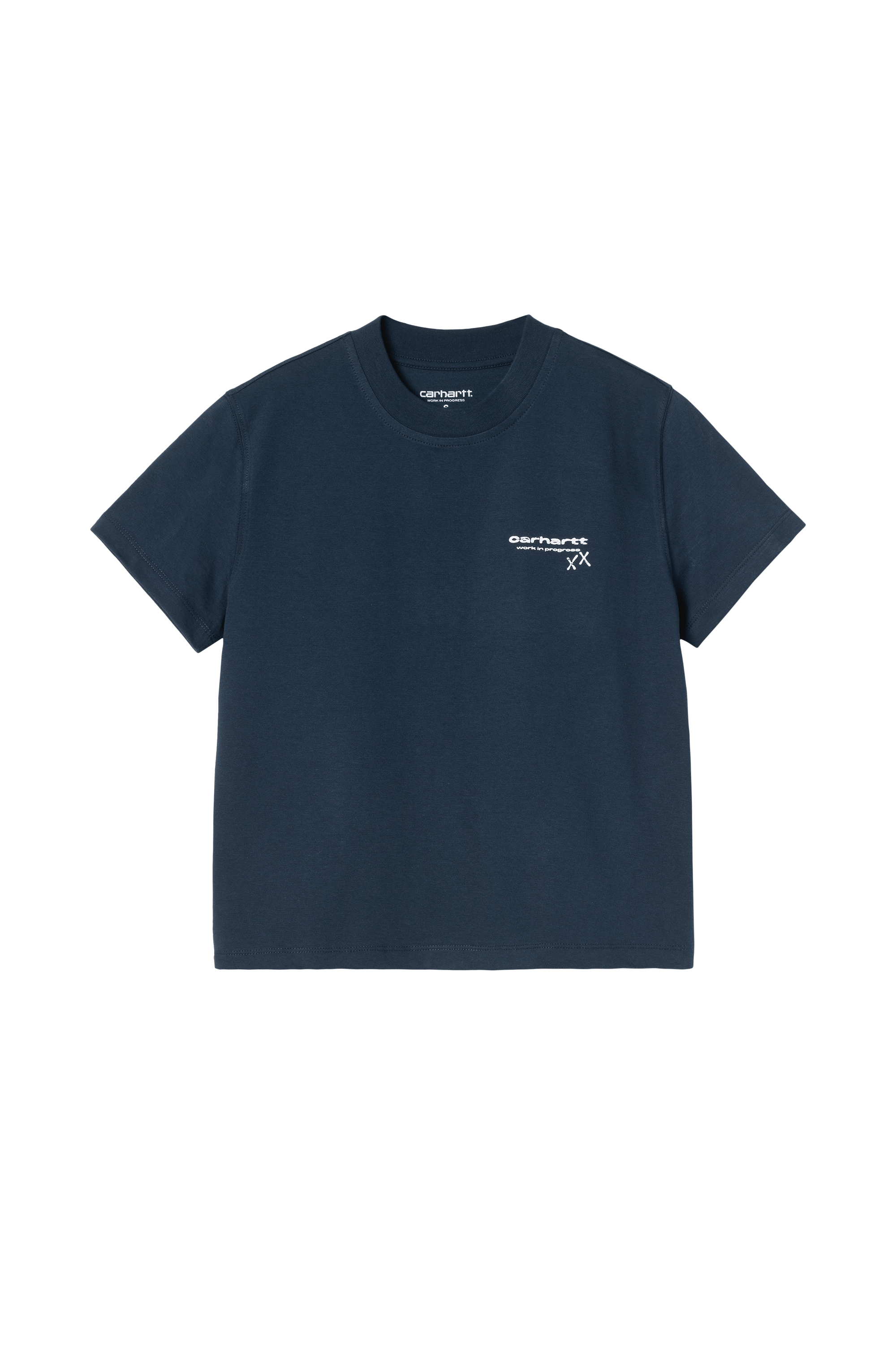 T-shirt w' s/s garble t-shirt CARHARTT WIP Bleu
