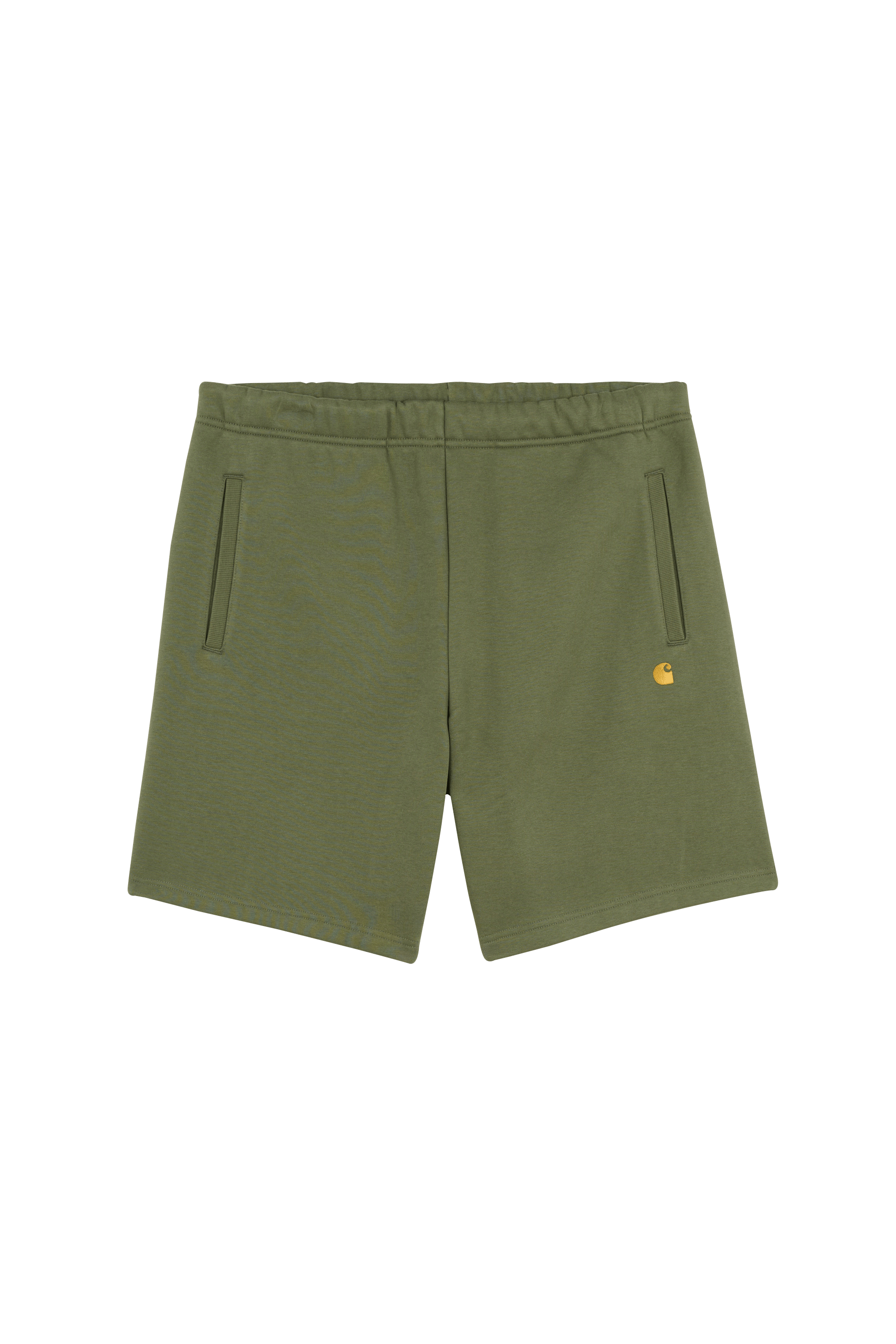 Short chase sweat CARHARTT WIP Kaki