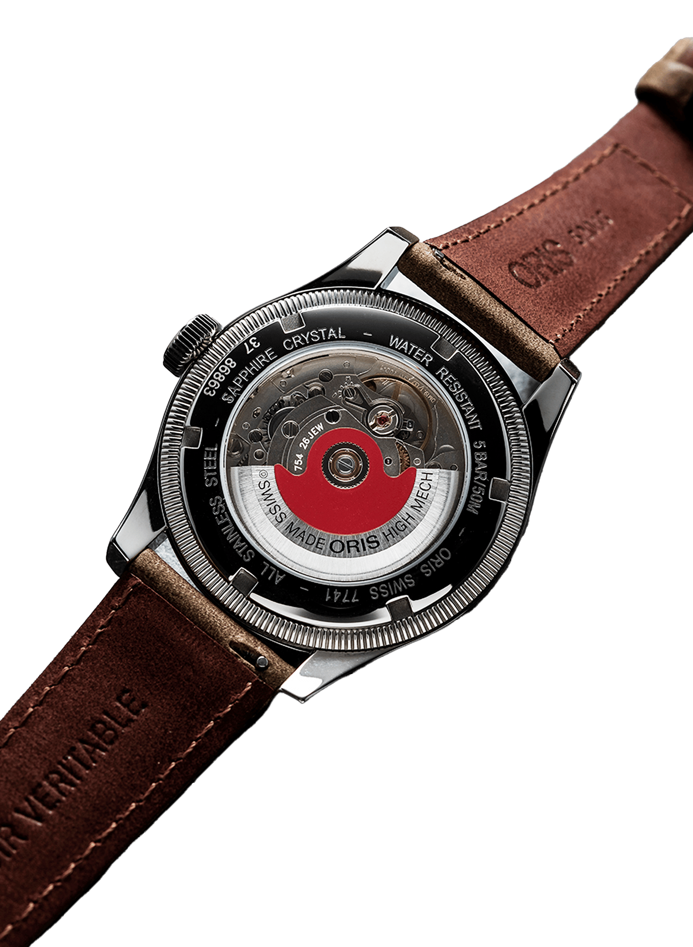 Montre automatique Oris Big Crown Pointer Date en cuir ORIS Bleu