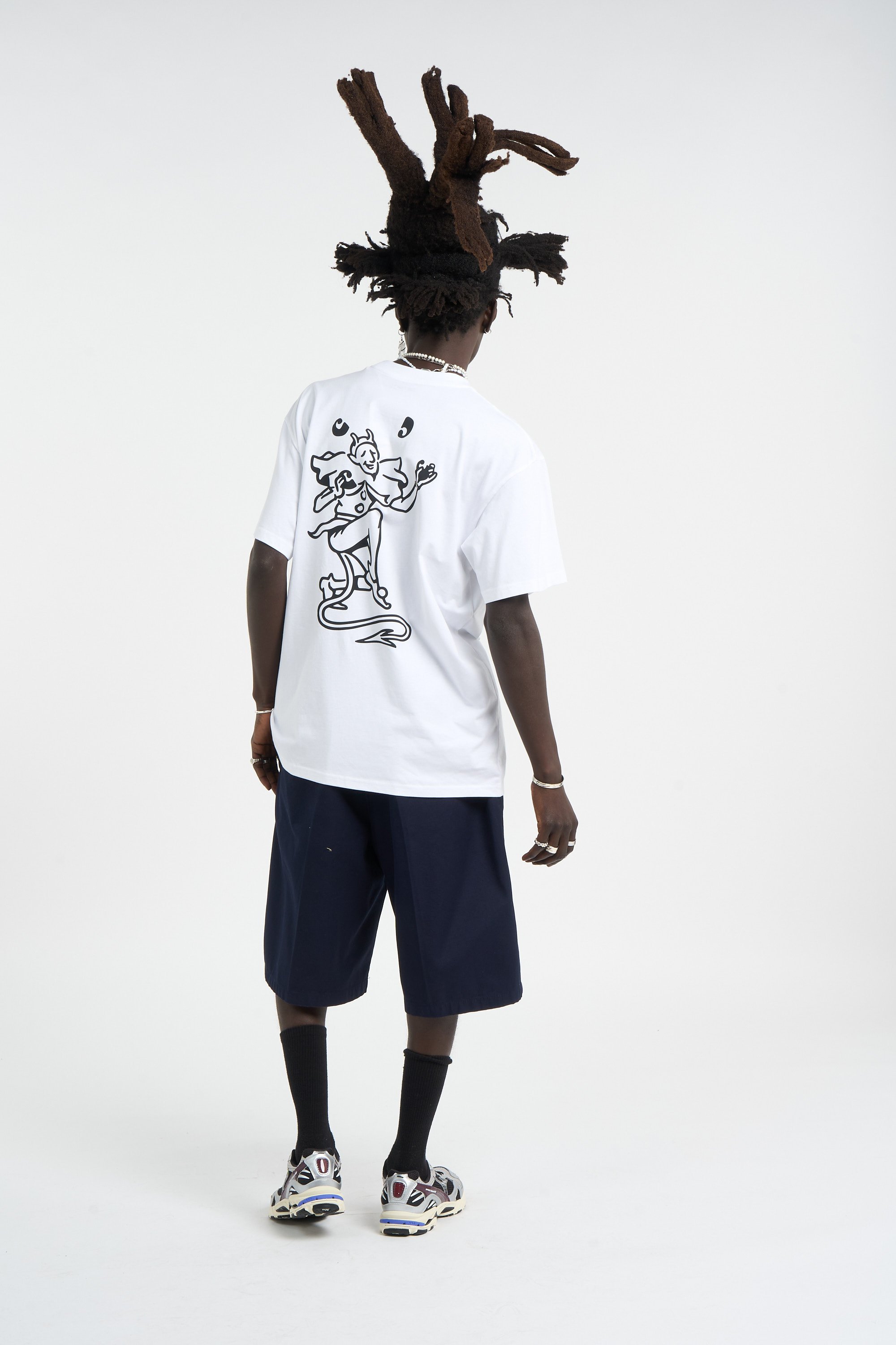 Short brader CARHARTT WIP Bleu
