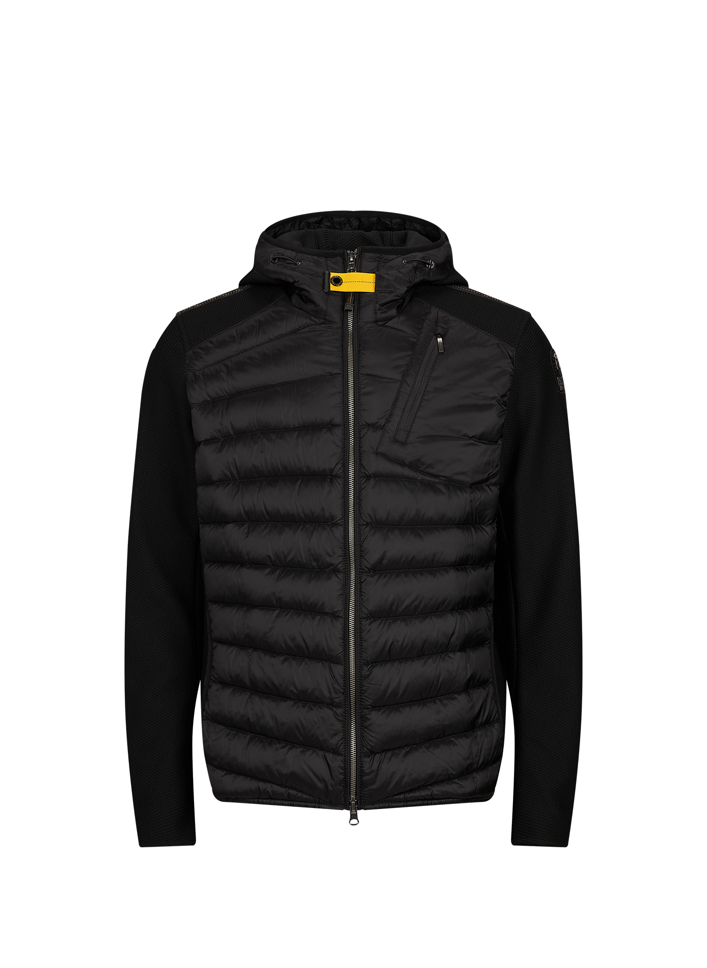 Nolan bi-material jacket PARAJUMPERS Black