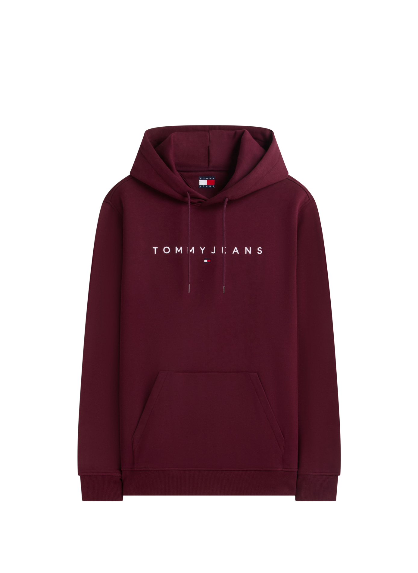 Sweat à capuche avec logo brodé TOMMY HILFIGER Rouge