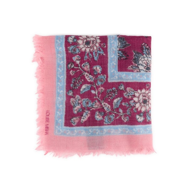 Foulard imprimé en laine Foulard imprimé en laine