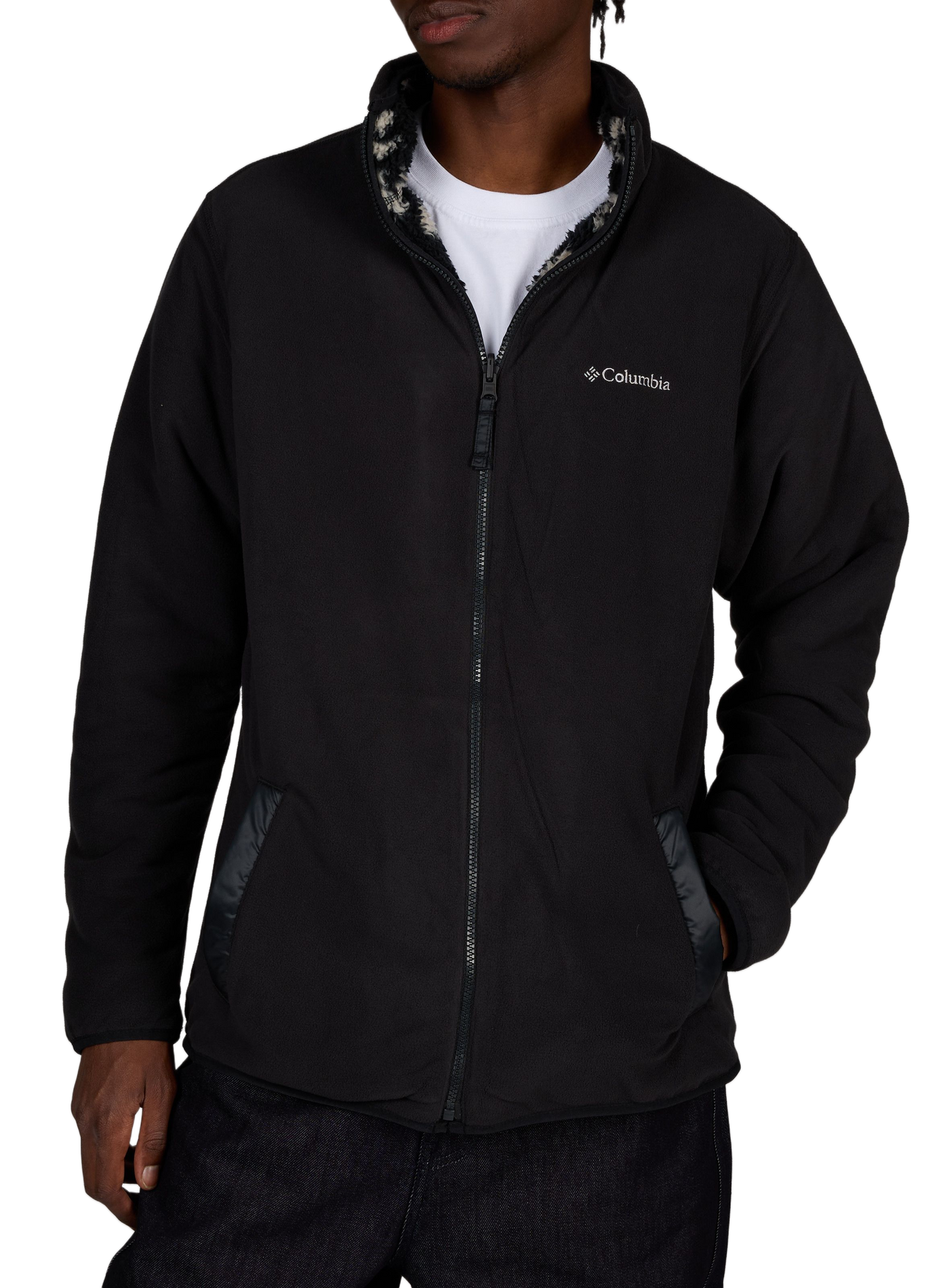 Winter Pass Reversible Fleece Jacket COLUMBIA Black