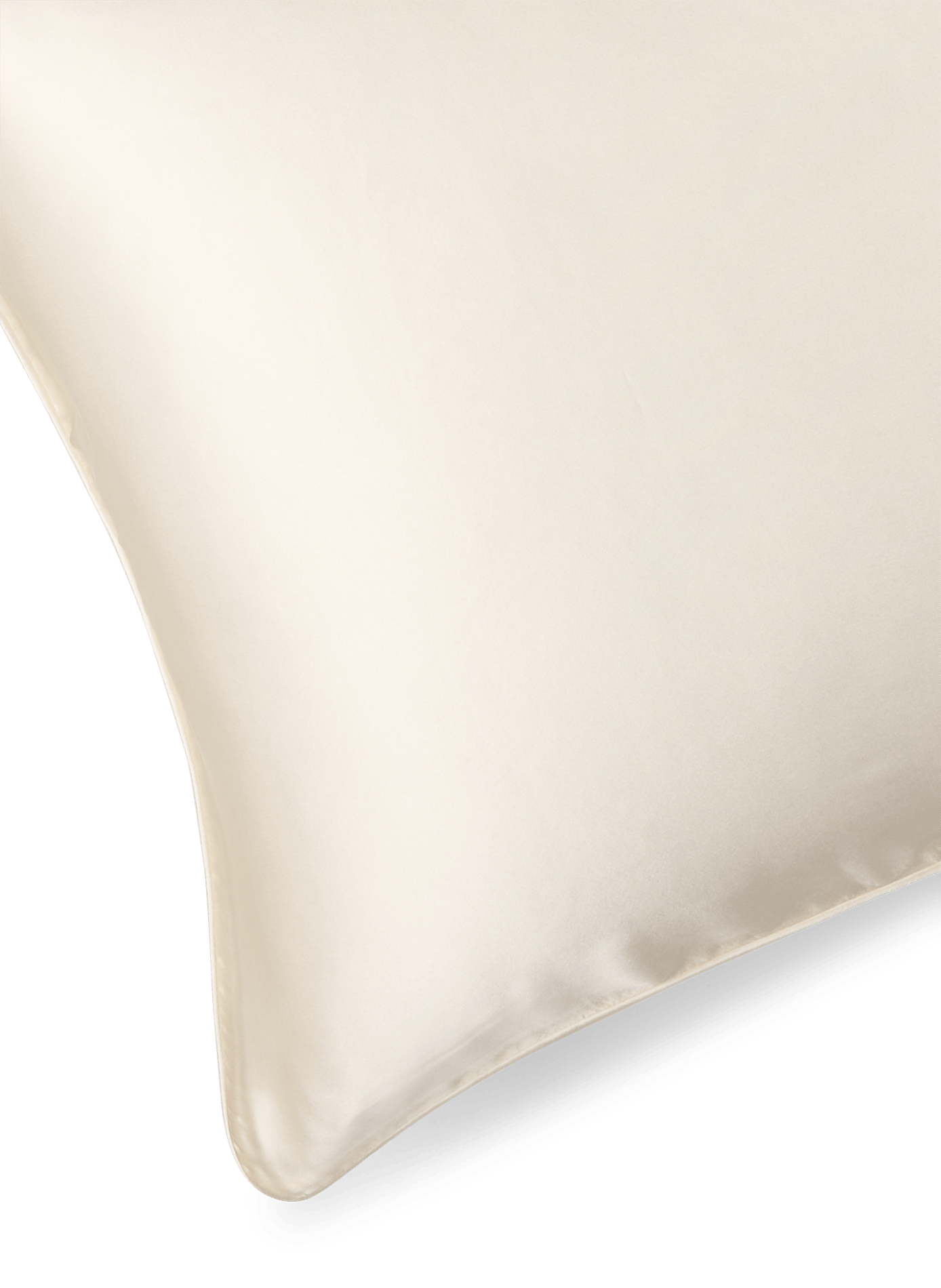 Silk pillowcase AU PRINTEMPS PARIS White