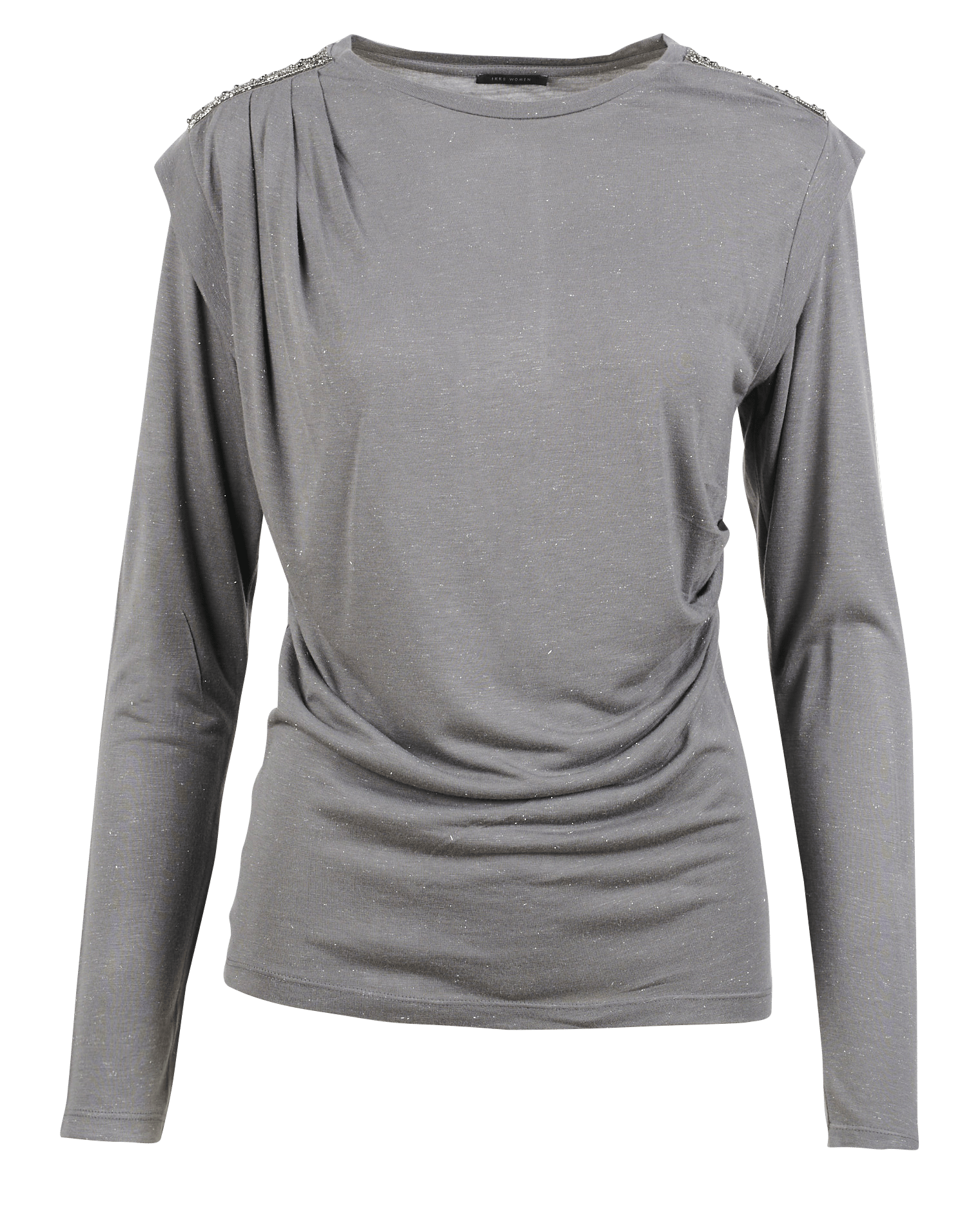 T-shirt Coupe Droite Vert I.code (by Ikks) Femme