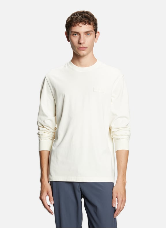Cotton round neck Sweatshirt White by NAPAPIJRI NAPAPIJRI Cotton round neck Sweatshirt White