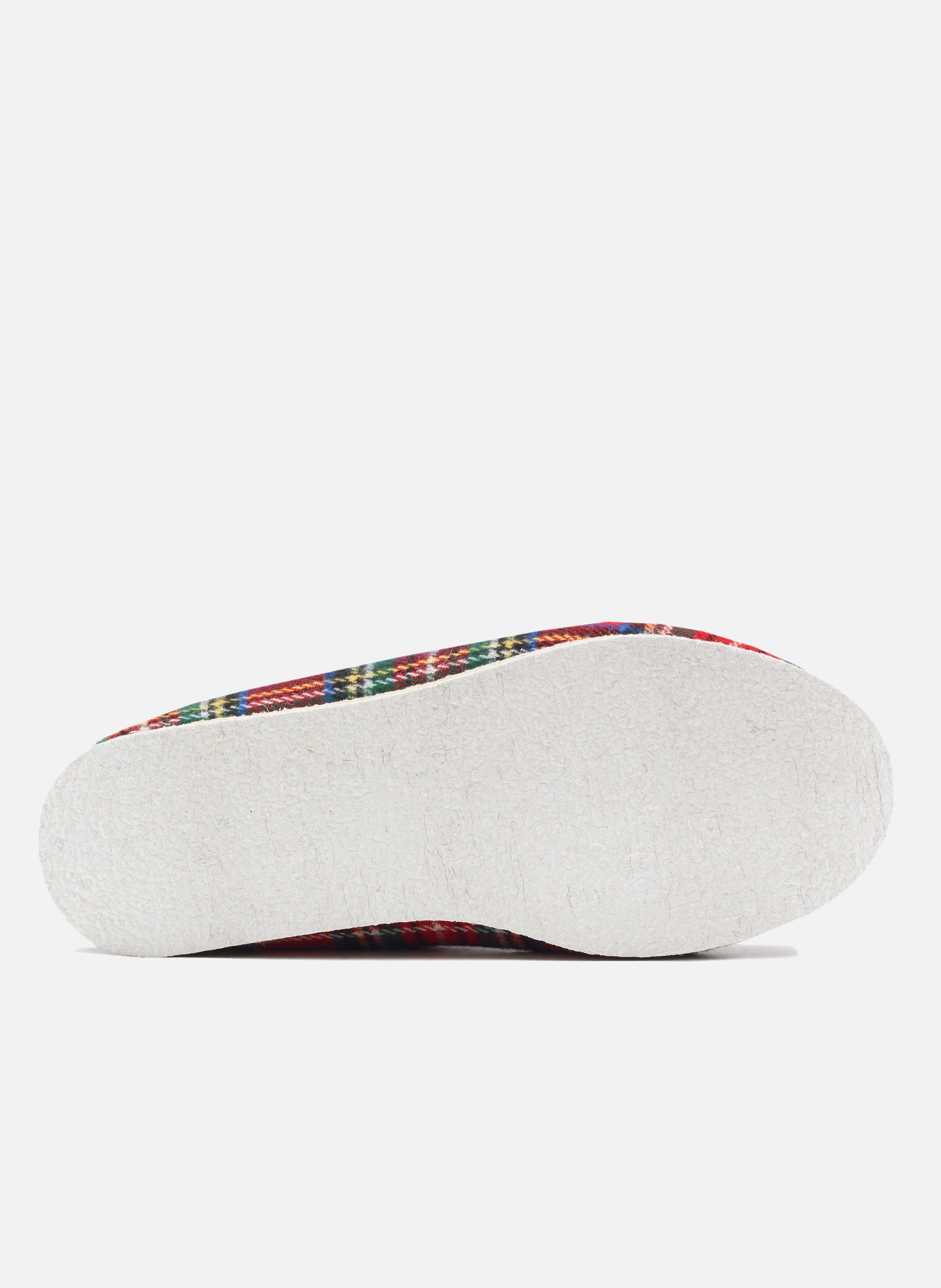 Charentaises tissu JULES & JENN Rouge