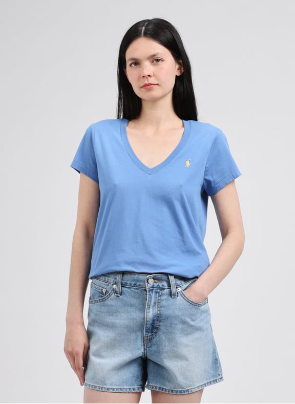 T-shirt en coton Bleu by POLO RALPH LAUREN POLO RALPH LAUREN T-shirt en coton Bleu