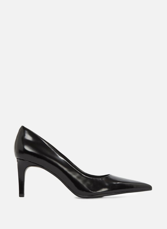 Camoscio leather Heels Black by CALVIN KLEIN CALVIN KLEIN Camoscio leather Heels Black