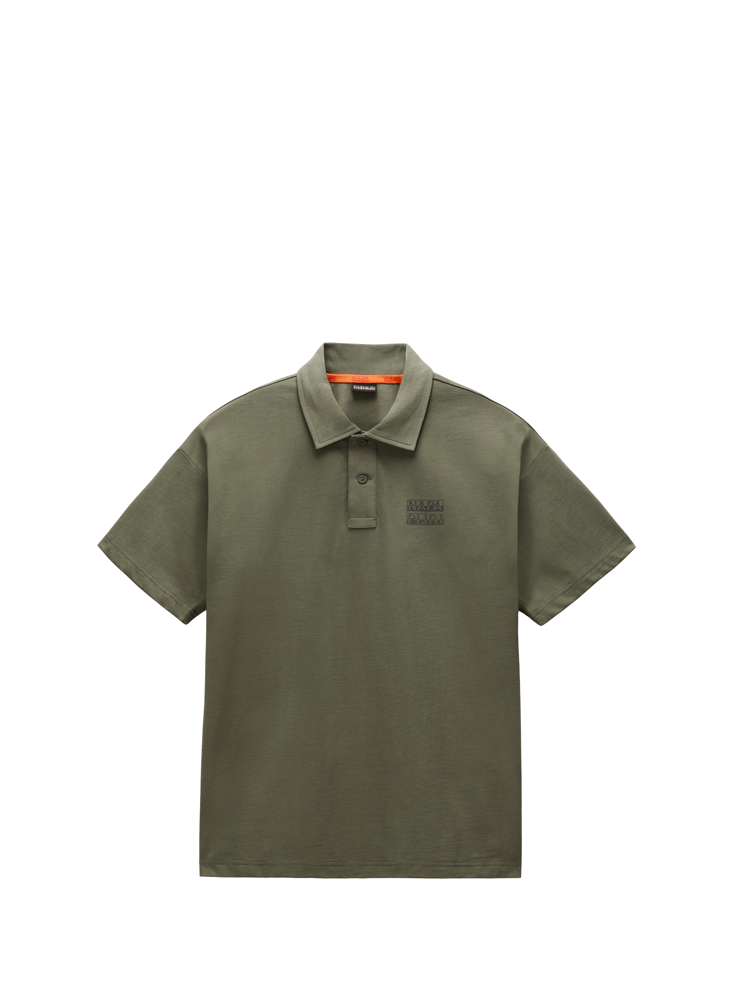  Cotton polo shirt  NAPAPIJRI Green
