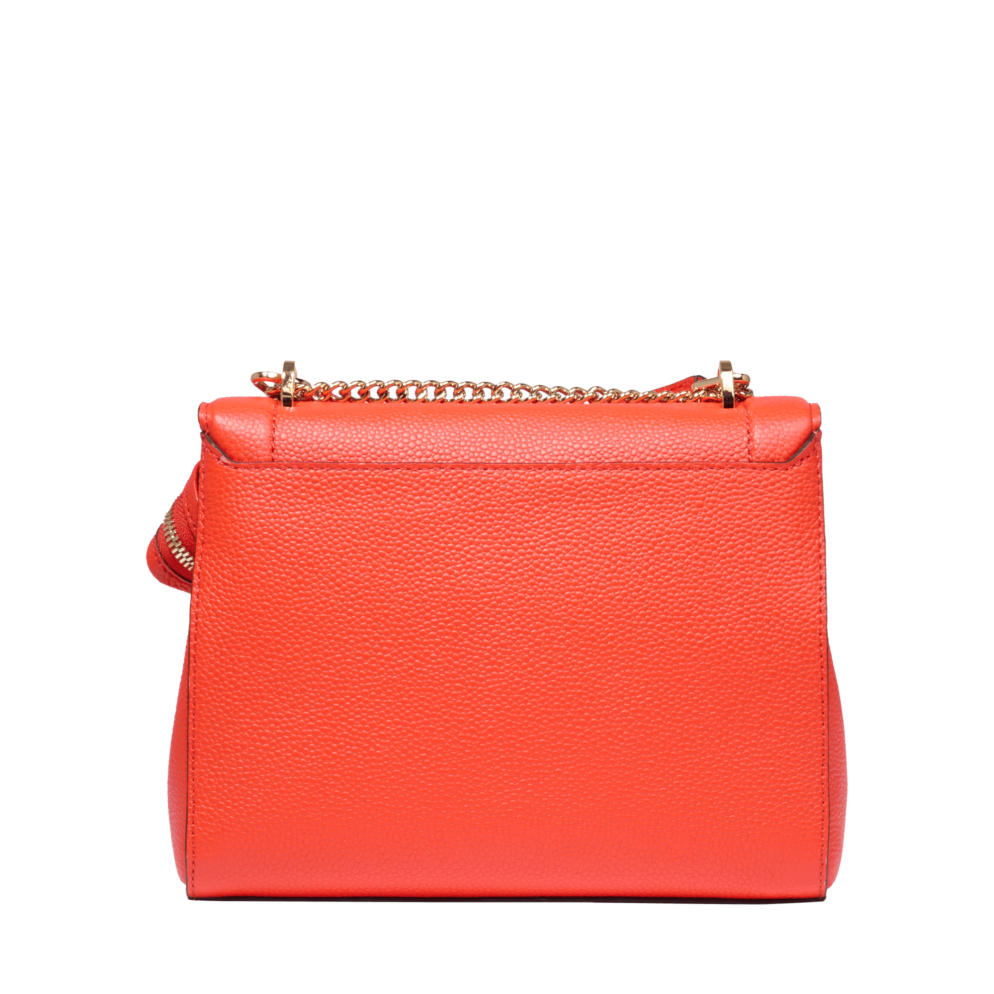 Sac rabat m ninon de lancel en cuir LANCEL Orange