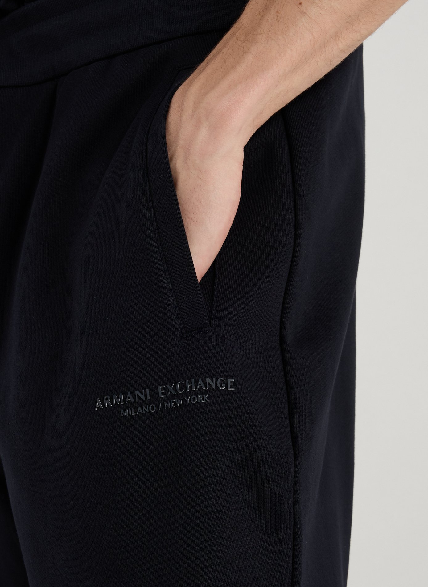 Cotton joggers ARMANI EXCHANGE Blue