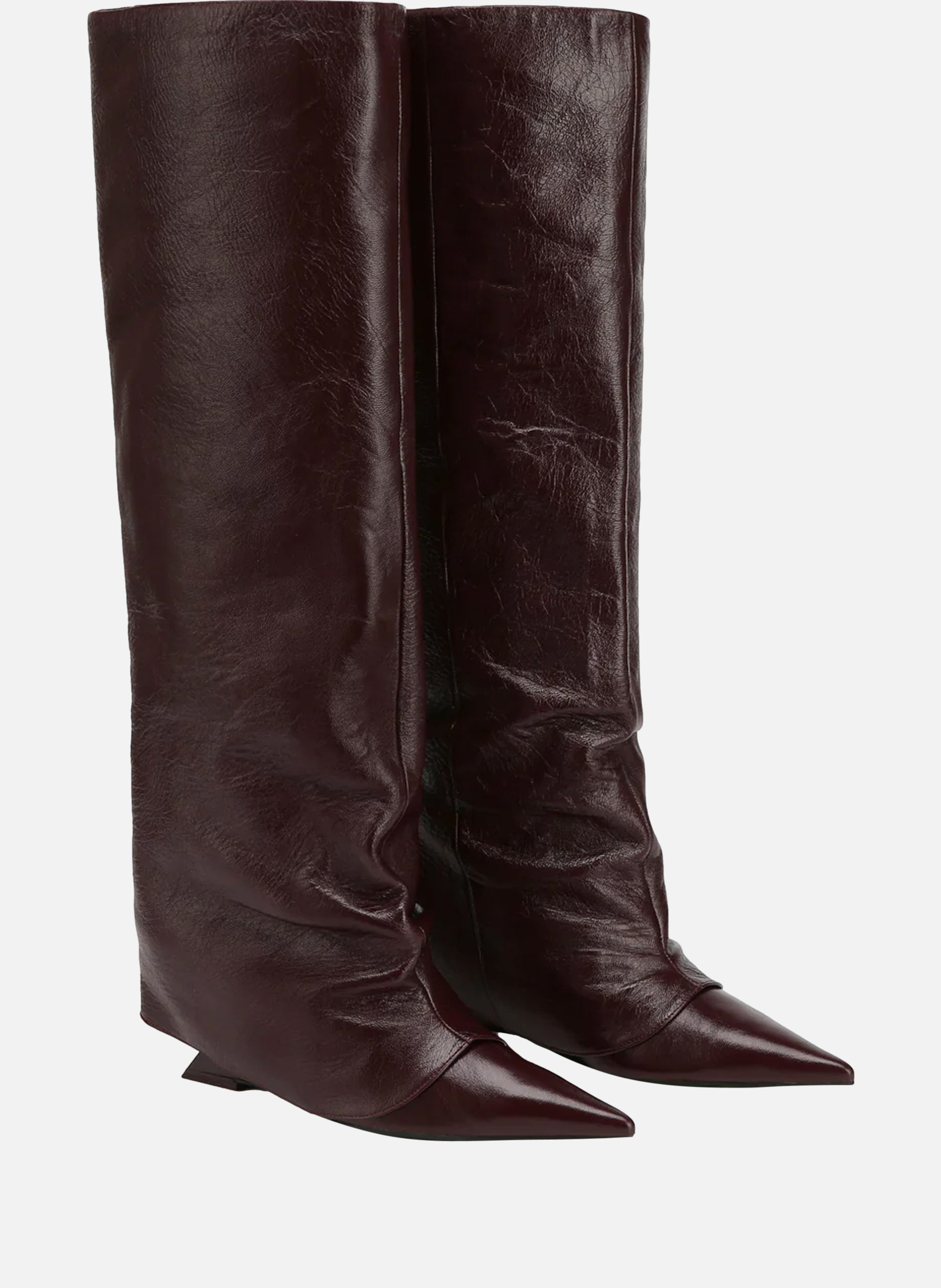 Bottes stated NAKED WOLFE Rouge