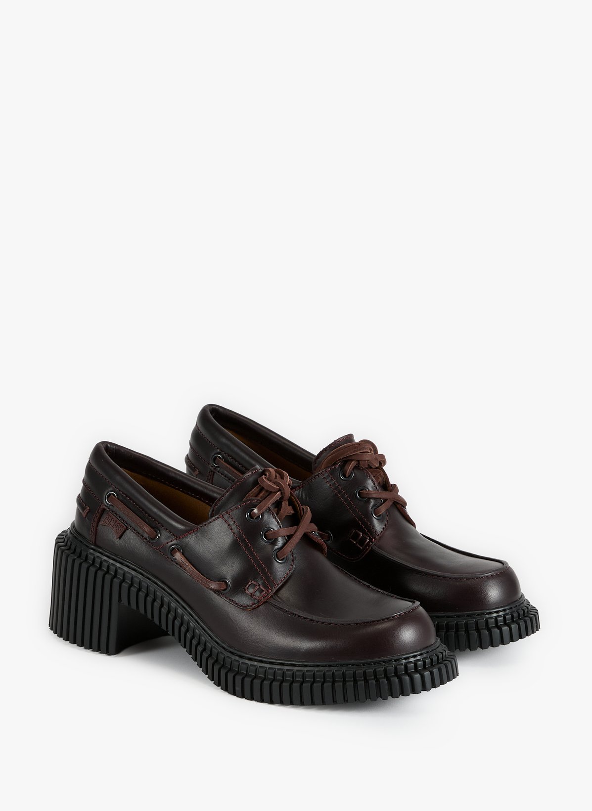 Camper Mocassins crantés en cuir