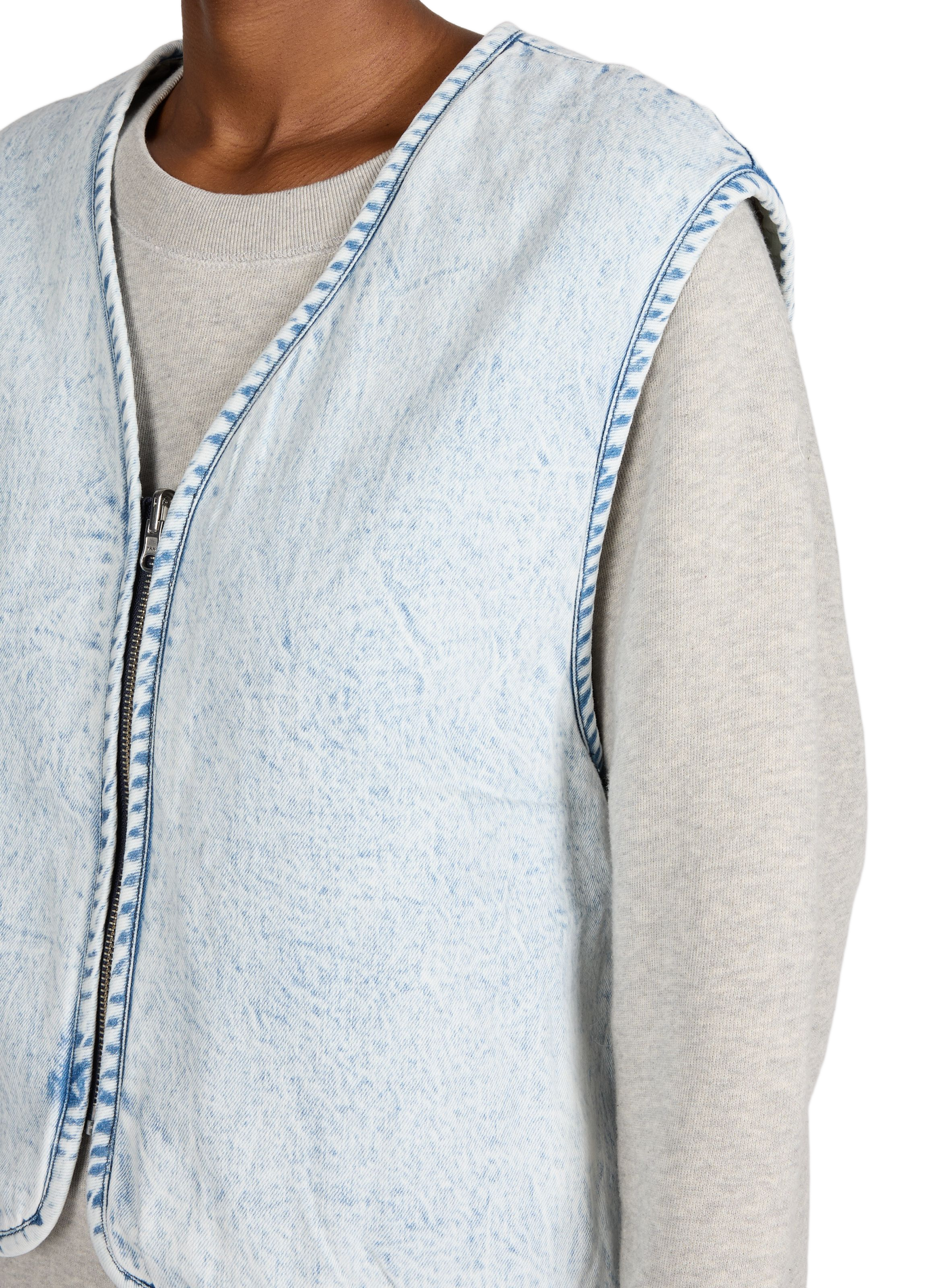 Johannie Sleeveless Vest BELLEROSE Blue