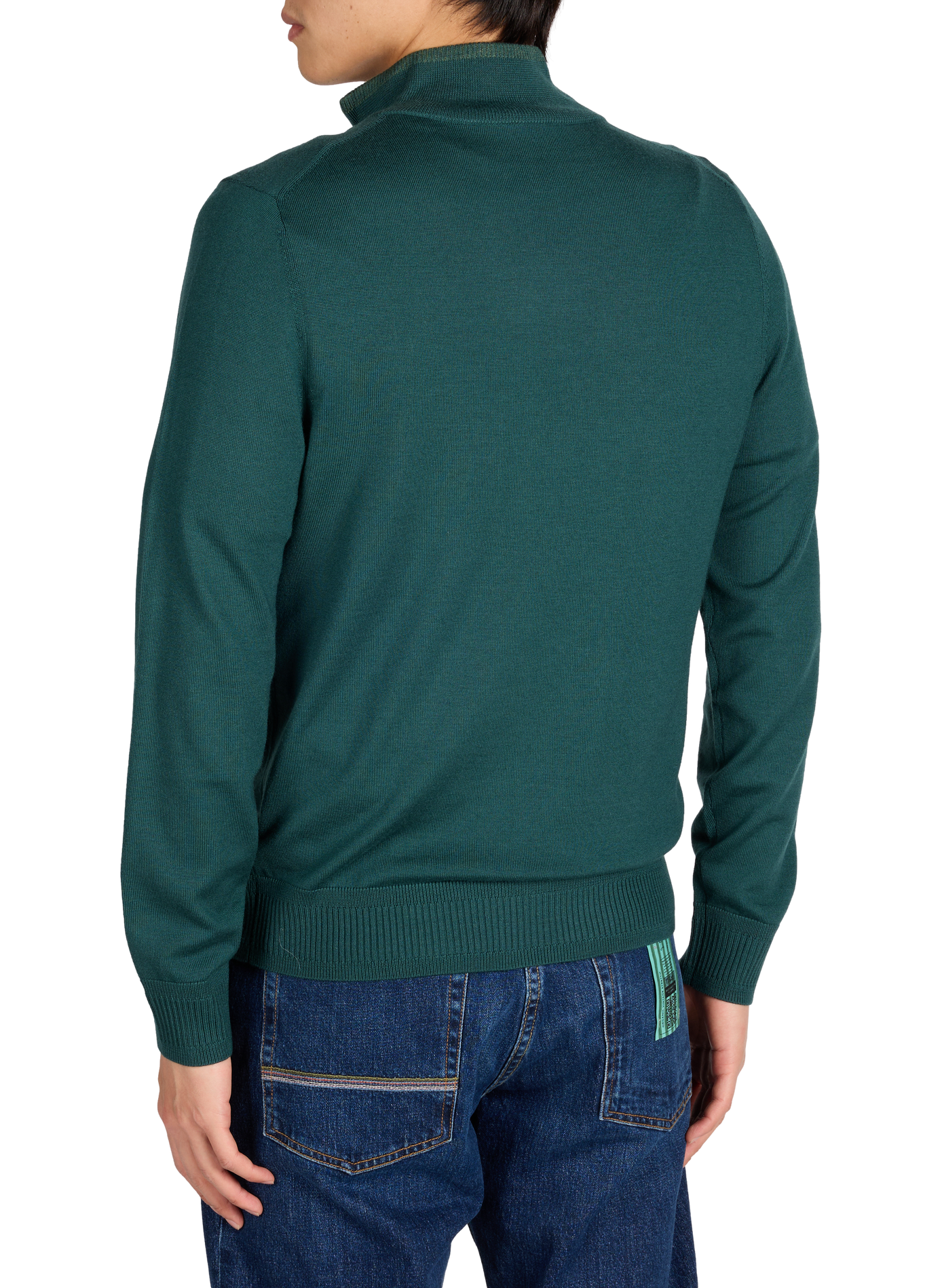 Wool high-neck jumper PAUL SMITH Green