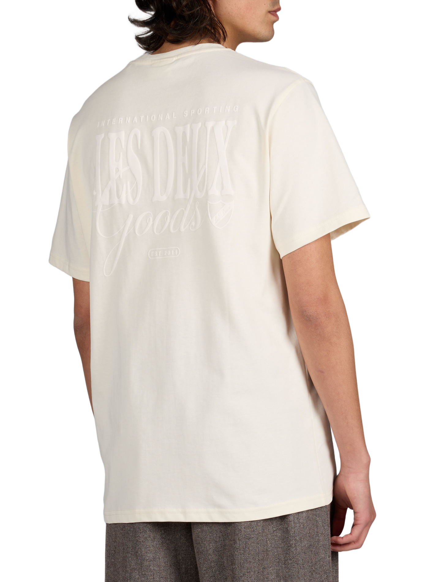 T-shirt Ben Goods en coton LES DEUX Beige